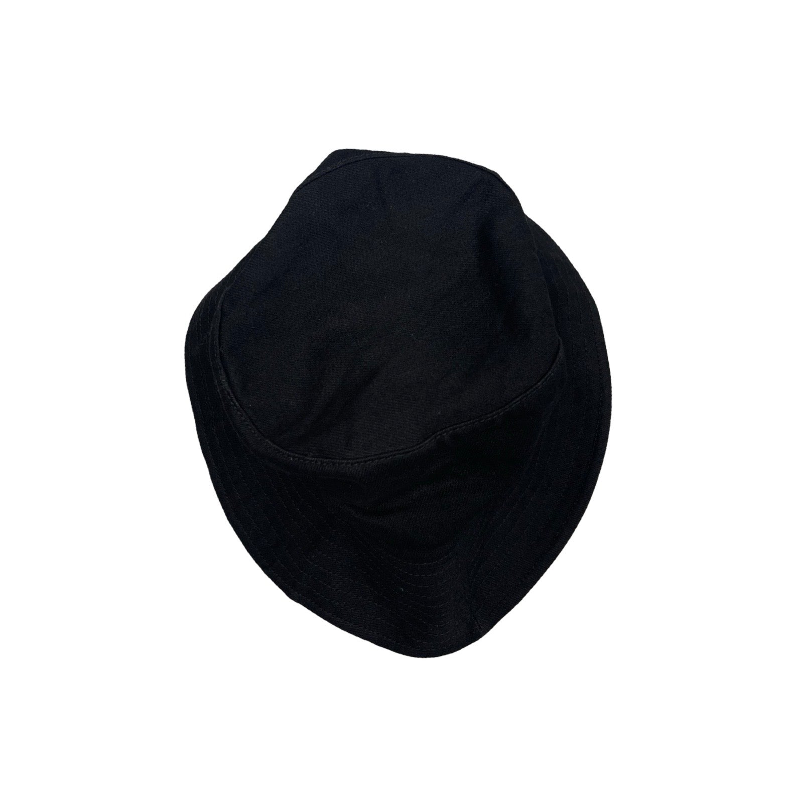 MINEDENIM Black Denim Bucket Hat 2109-0001 Size 2