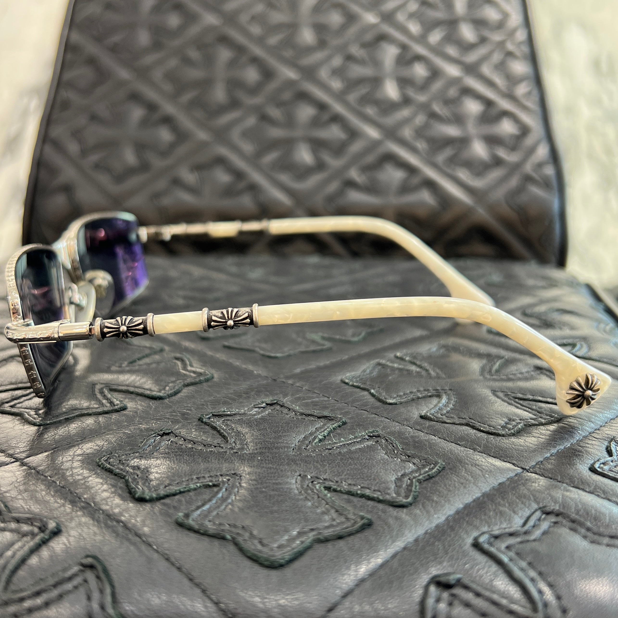 CHROME HEARTS クロムハーツ HEAD FROST サングラス CHROME HEARTS Head Frost Sunglasses Size 57□16-135 クロムハーツ