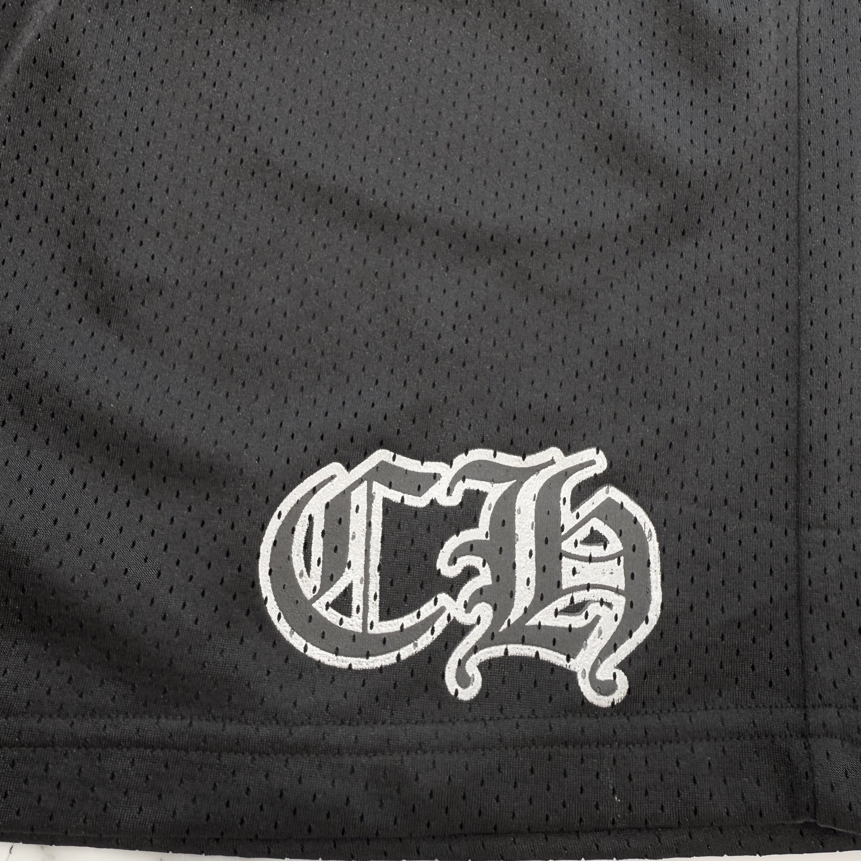 CHROME HEARTS Mesh Varsity Shorts Size M クロムハーツ メッシュヴァーシティーショーツ サイズM