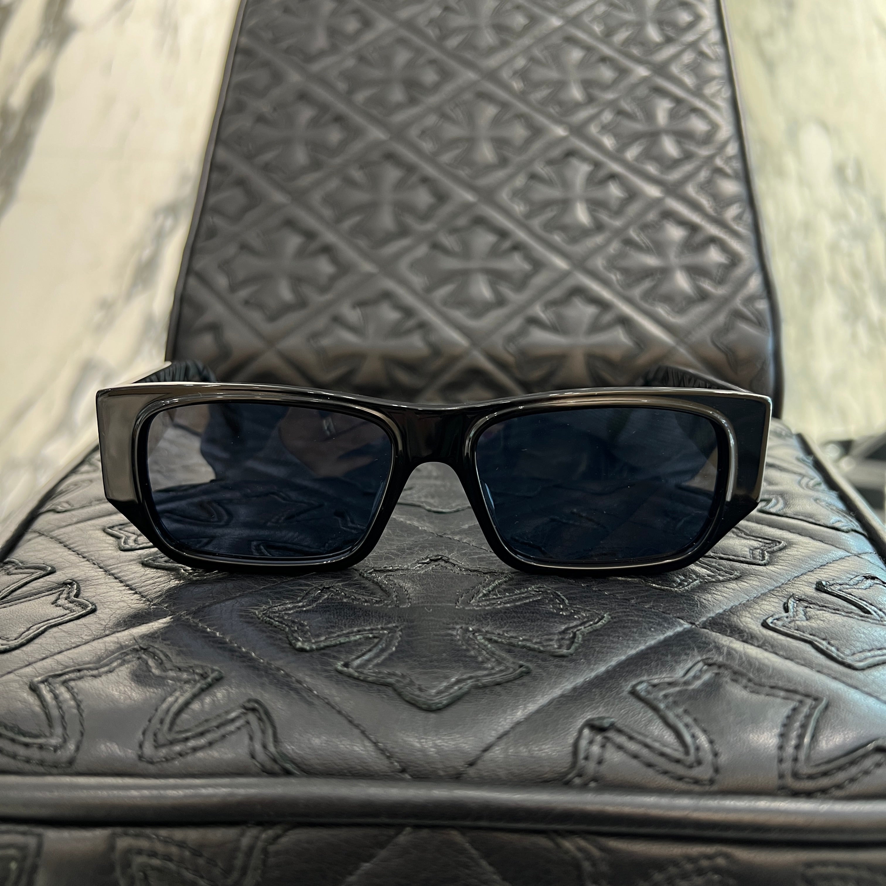 FENDI FF Logo Rectangle Sunglasses Size 56□17-145 フェンディ FFロゴ レクタングル サングラス サイズ56□17-145