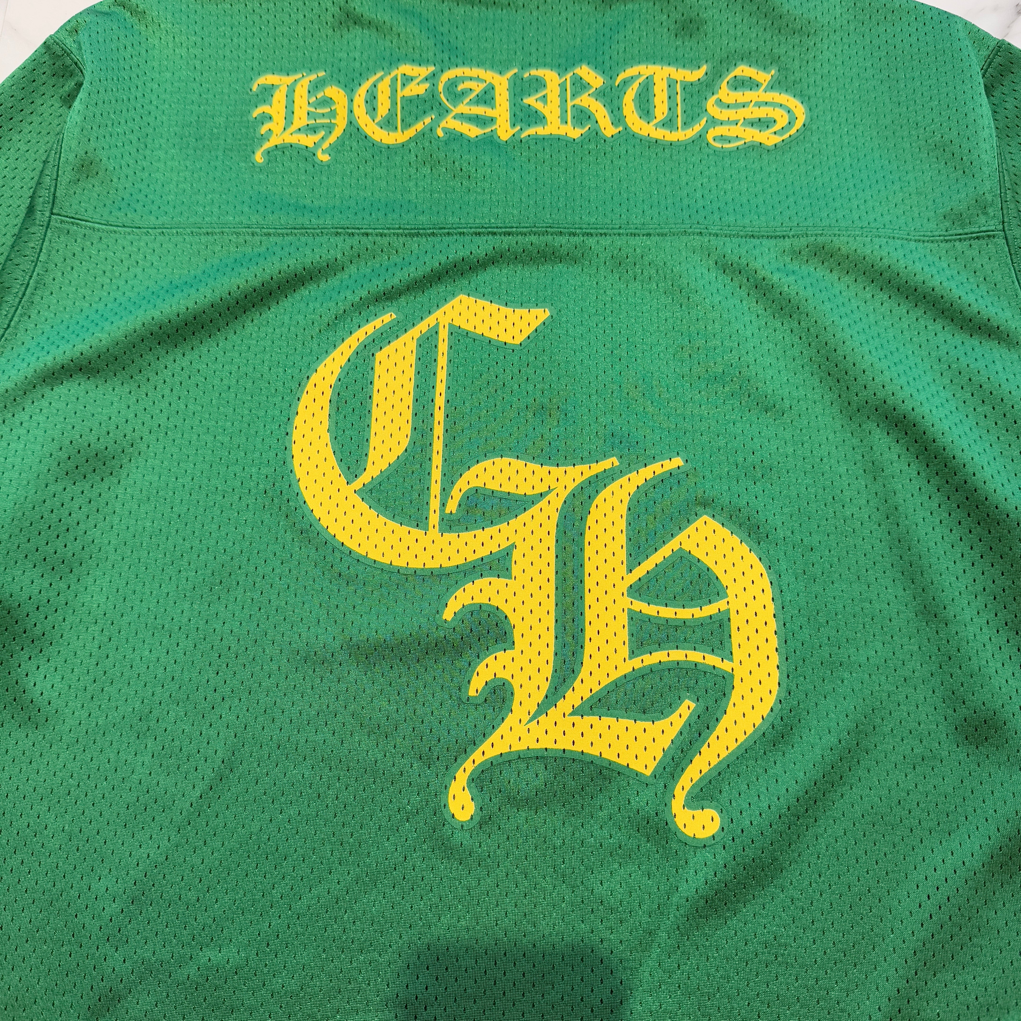 CHROME HEARTS Mesh Warm Up Jersey Size M クロムハーツ メッシュウォームアップジャージー サイズM