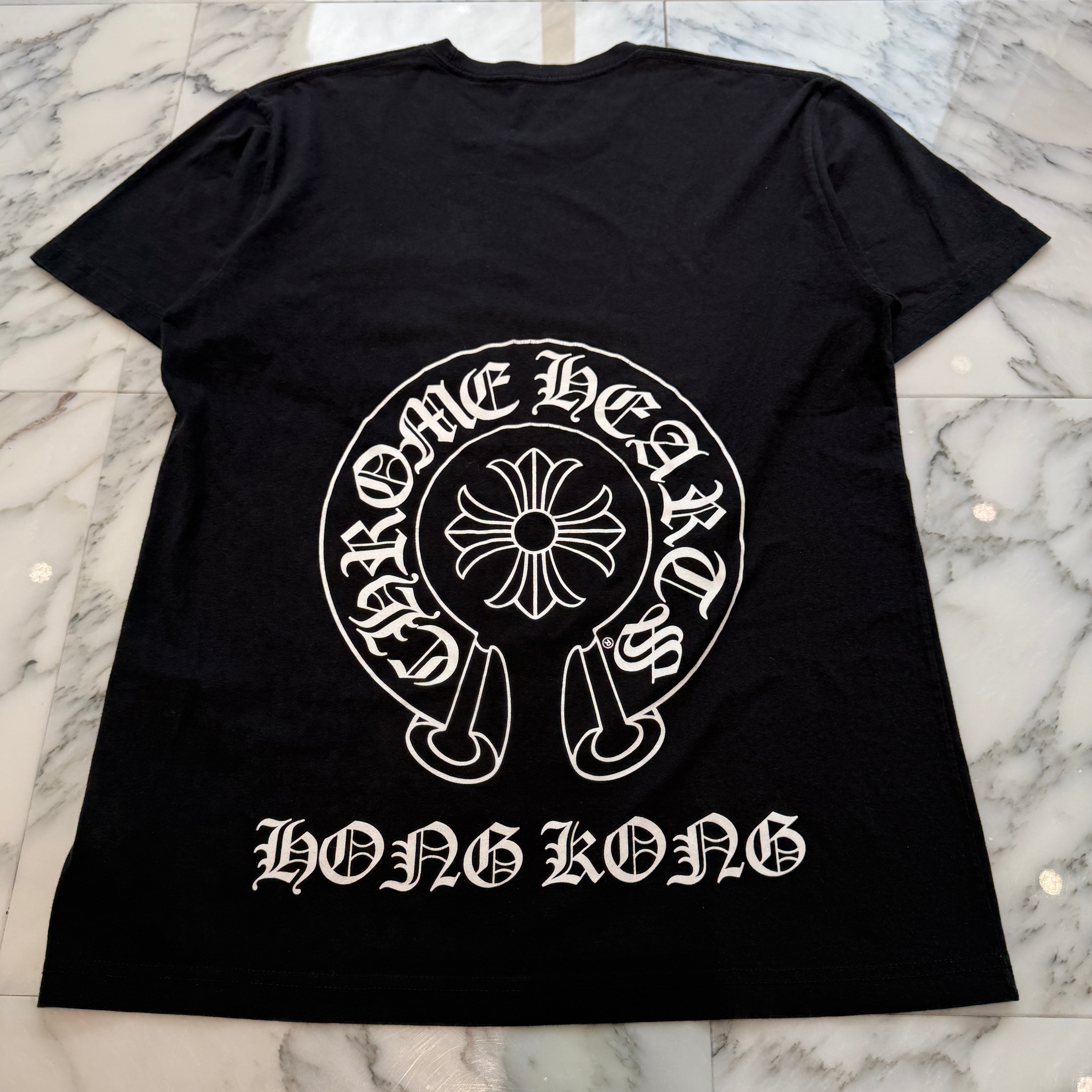 CHROME HEARTS Hong Kong Limited Horseshoe Tee Size L クロムハーツ 香港限定 ホースシュー Tシャツ サイズL