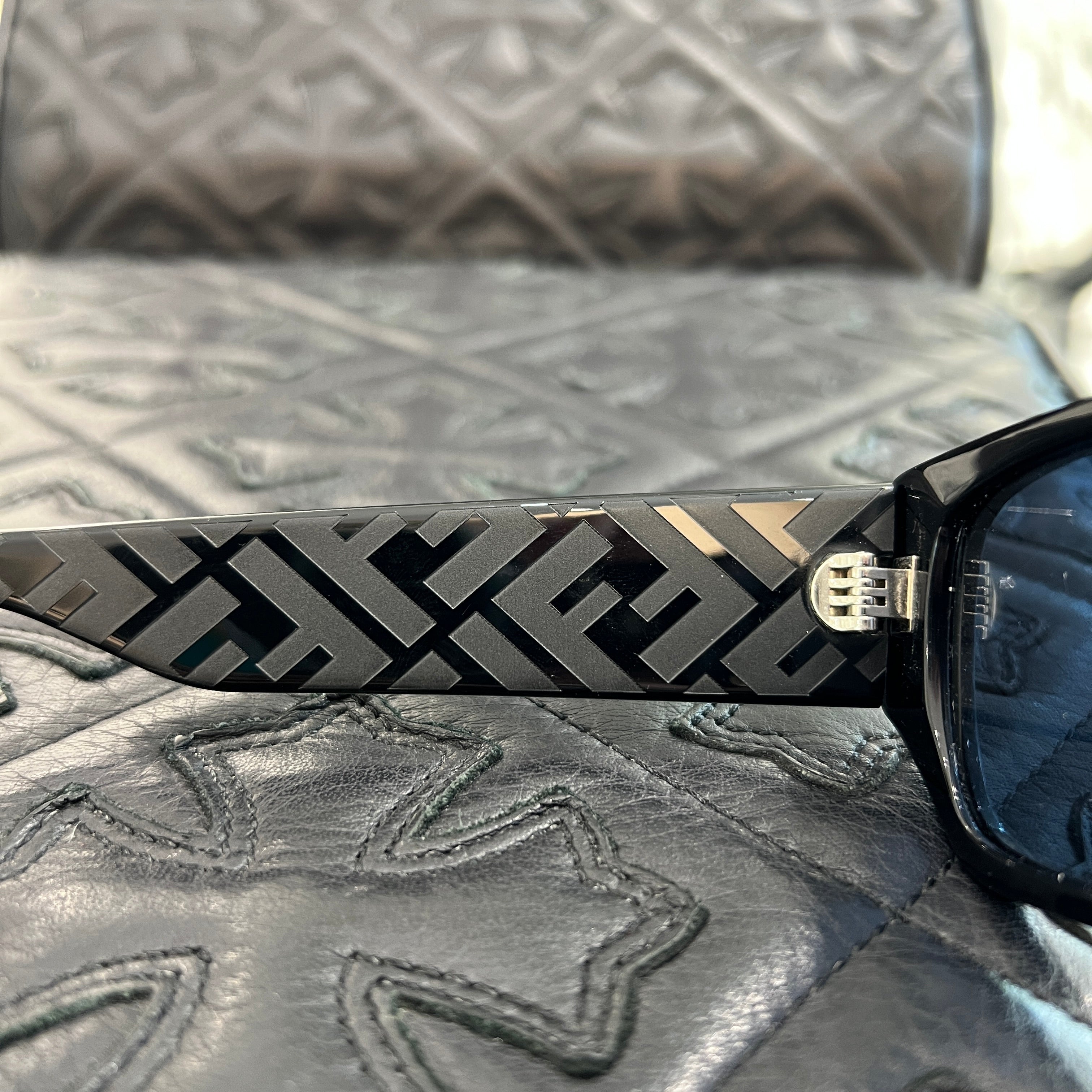 FENDI FF Logo Rectangle Sunglasses Size 56□17-145 フェンディ FFロゴ レクタングル サングラス サイズ56□17-145