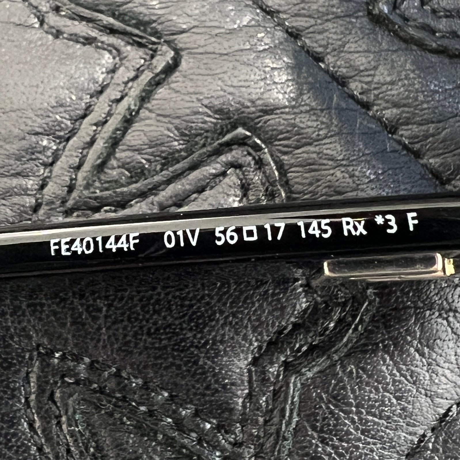 FENDI FF Logo Rectangle Sunglasses Size 56□17-145 フェンディ FFロゴ レクタングル サングラス サイズ56□17-145