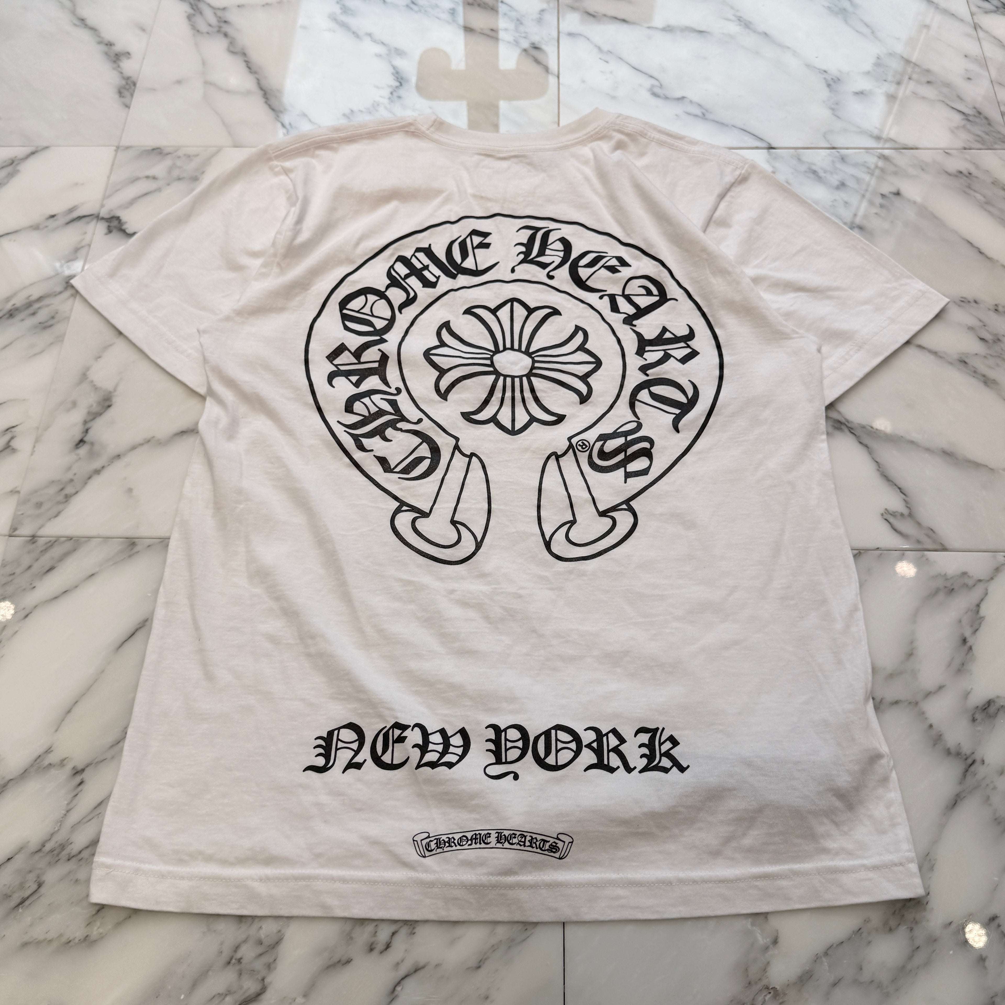 CHROME HEARTS NEW YORK Limited Horseshoe Tee Size M クロムハーツ ニューヨーク限定 ホースシュー Tシャツ サイズM