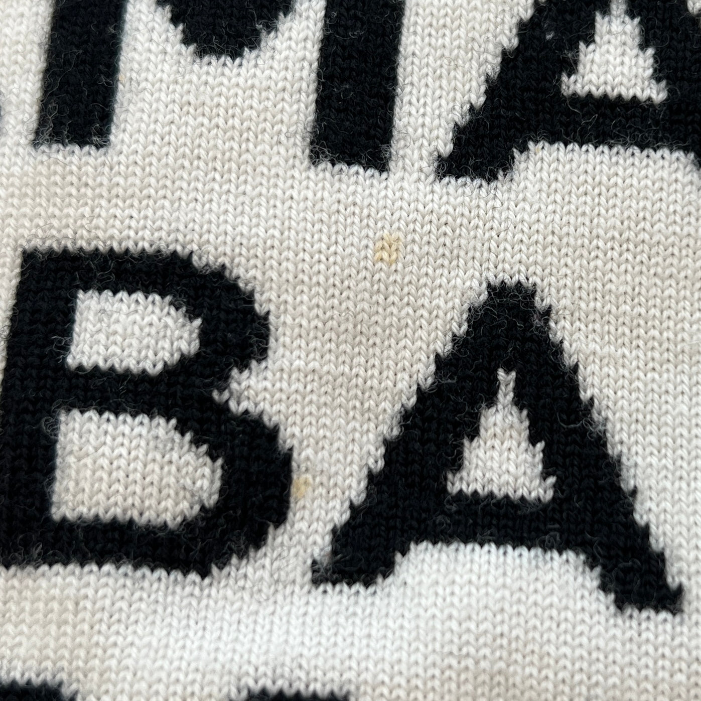 BALMAIN Logo Print Crew Neck Knit Sweater  Size 12A バルマン ロゴプリント クルーネック ニットセーター サイズ12A