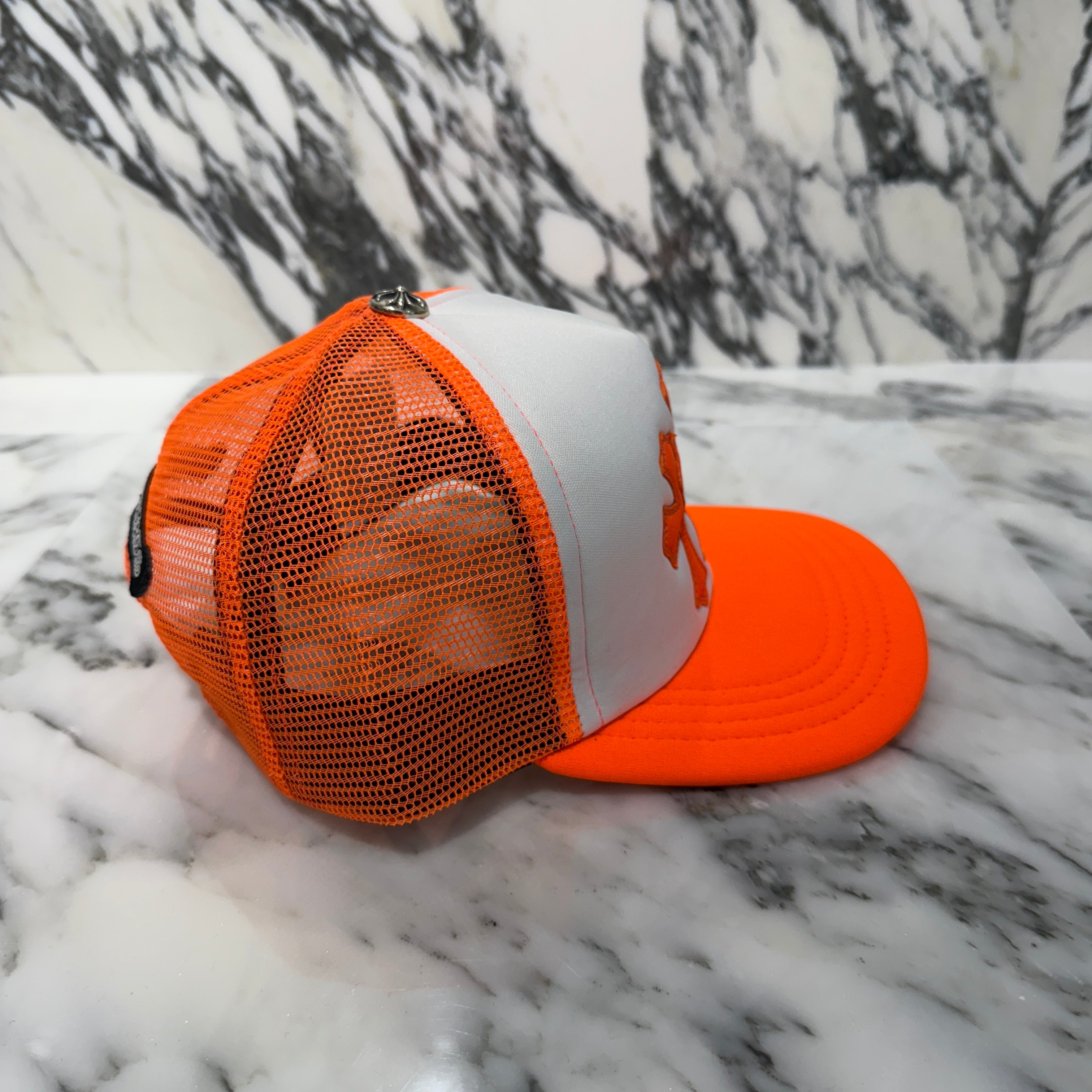 CHROME HEARTS Triple Cross Patch Trucker Cap ONE SIZE（53-60）