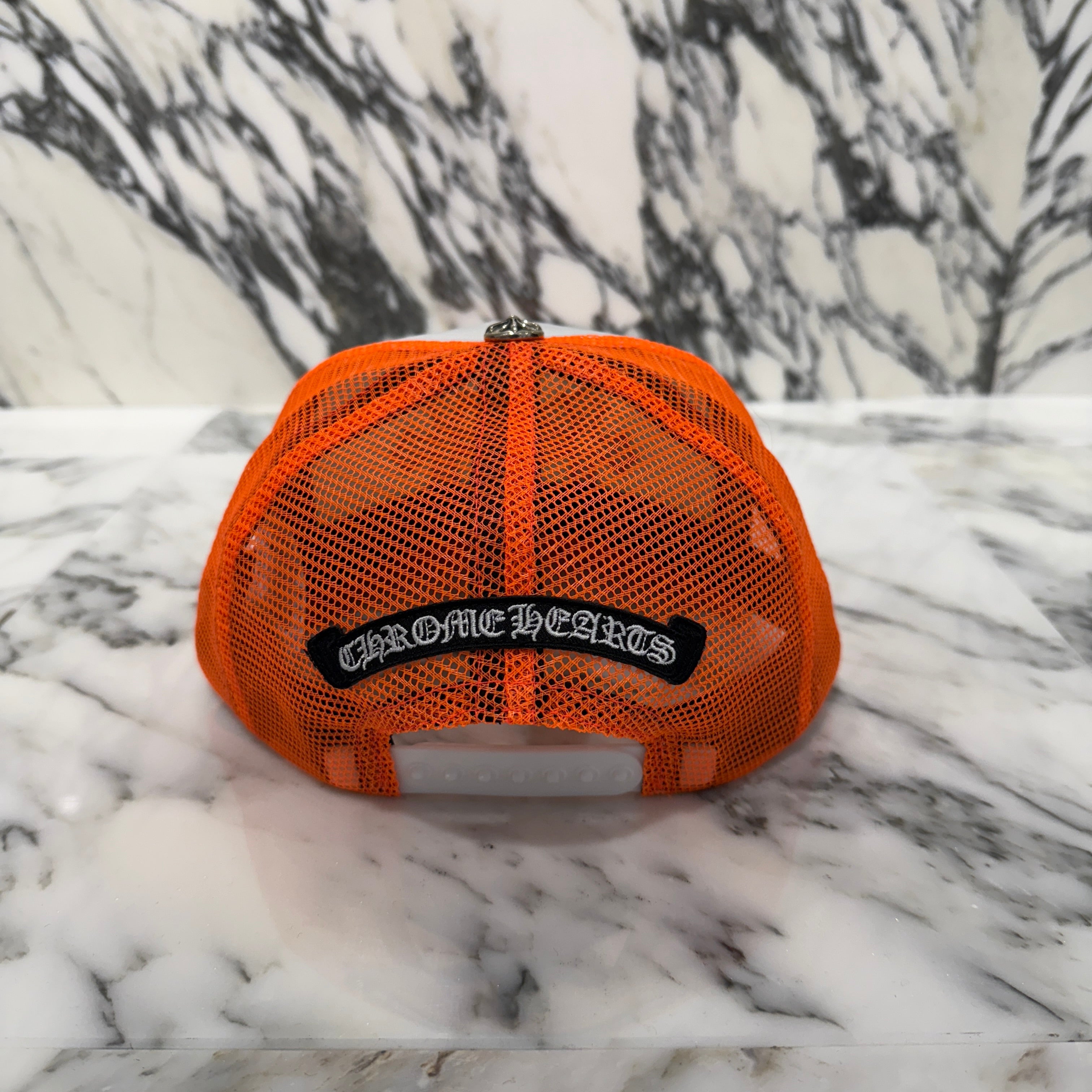 CHROME HEARTS Triple Cross Patch Trucker Cap ONE SIZE（53-60）