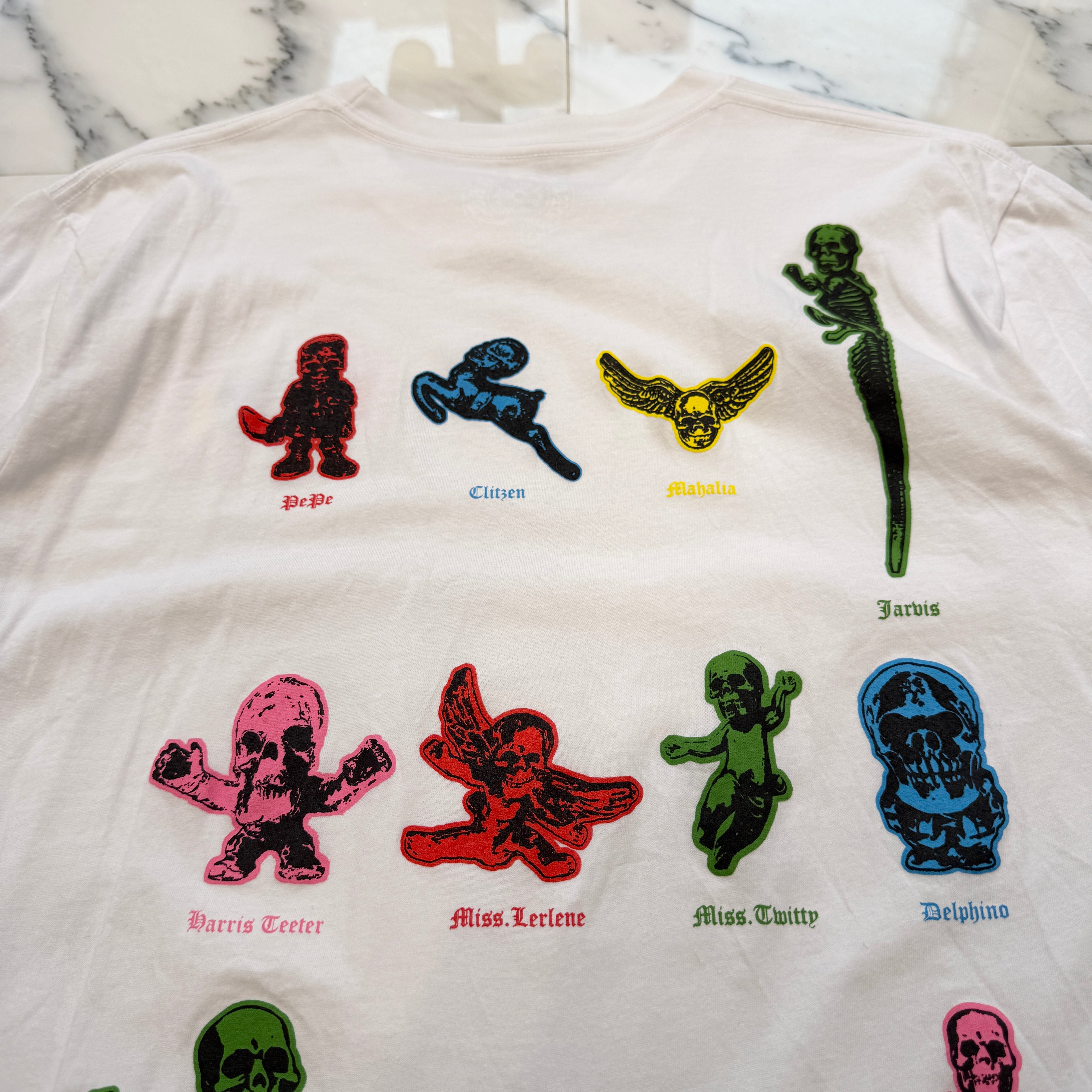 CHROME HEARTS 2023SS FOTI Rainbow Family Tee Size L クロムハーツ フォティ レインボー ファミリー Tシャツ サイズL