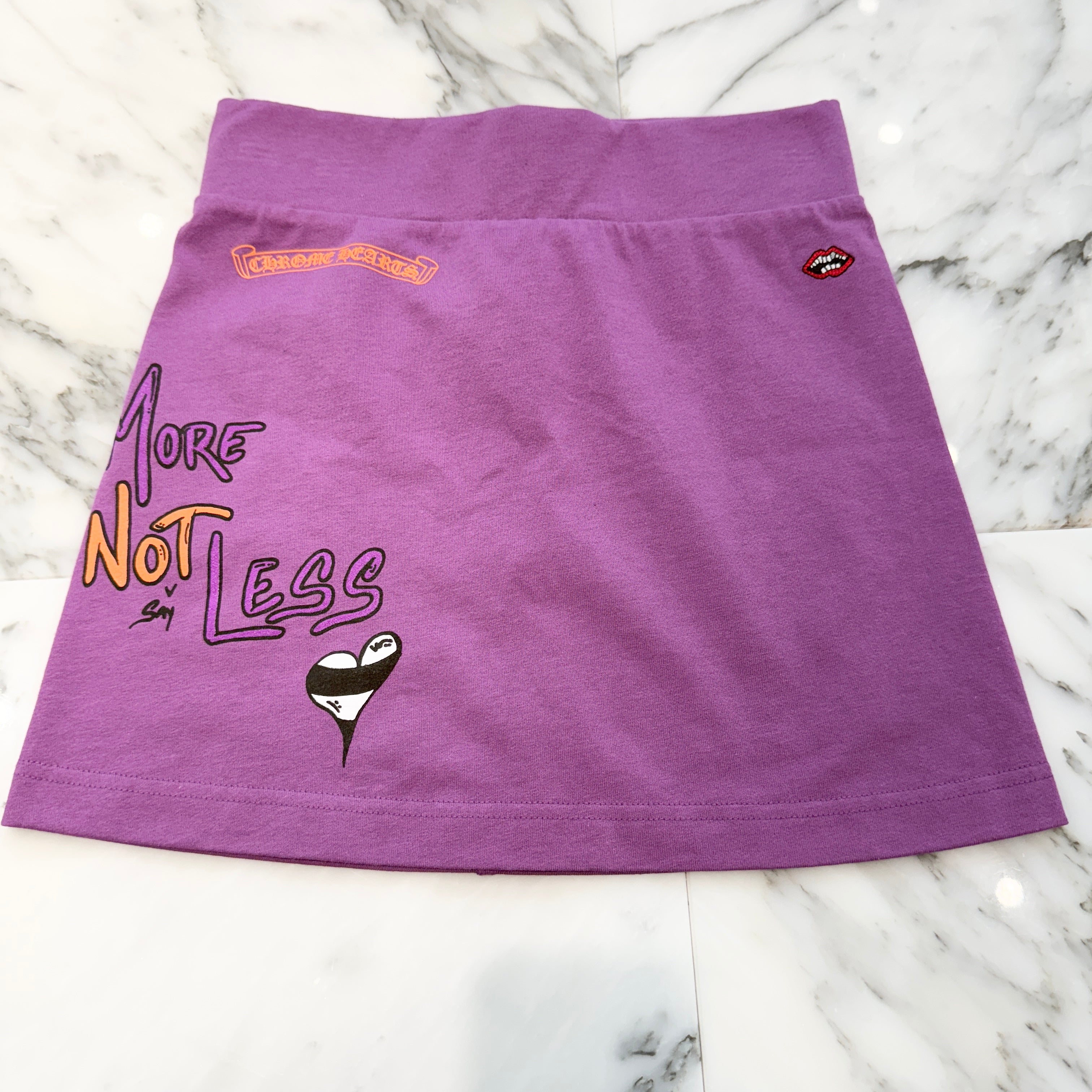 CHROME HEARTS × MATTY BOY 2024AW "I WANT MORE NOT LESS" Mini Skirt Size S クロムハーツ × マッティボーイ アイウォント モア ノット レス ミニスカート サイズS