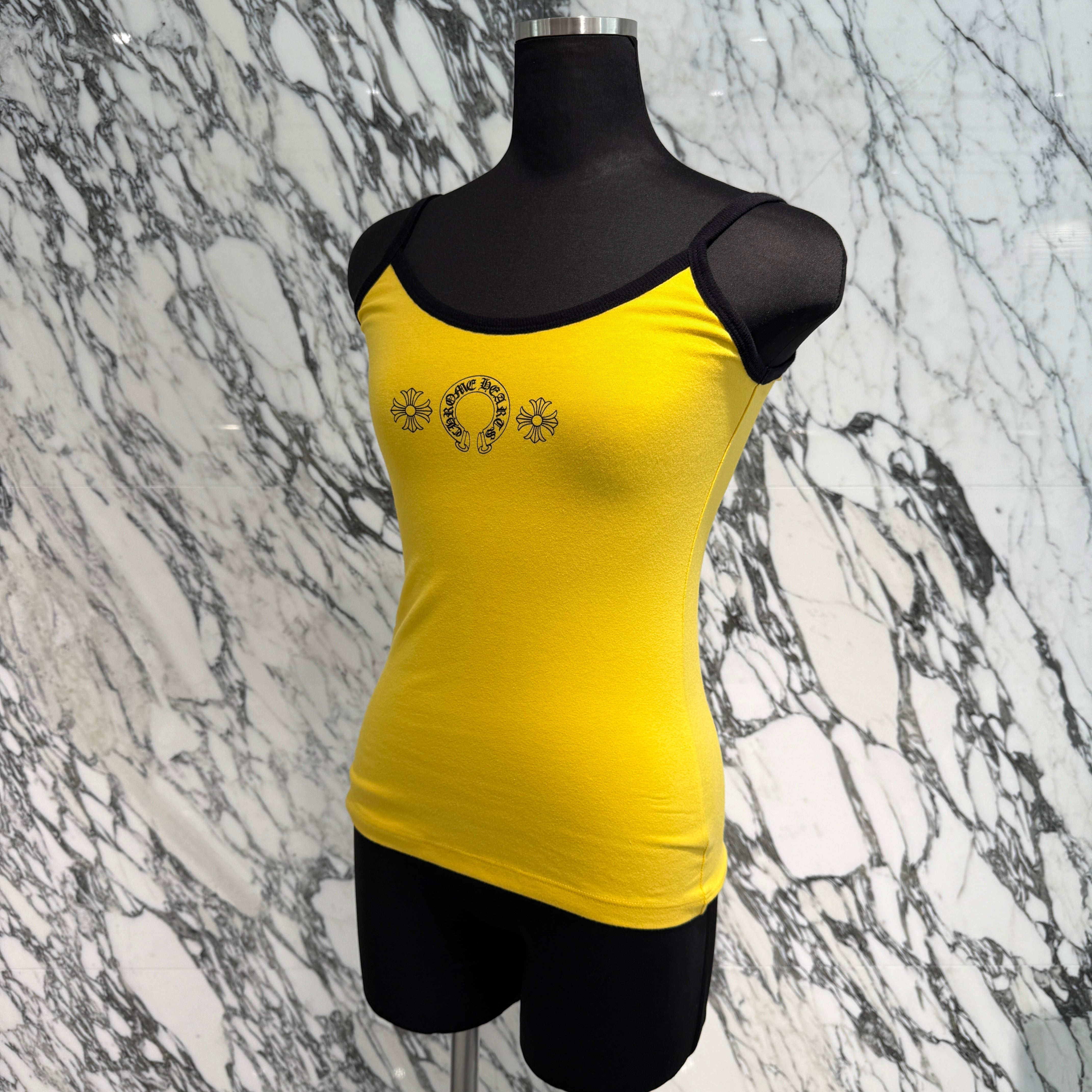 CHROME HEARTS Horseshoe Short Camisole Top Size M クロムハーツ ホースシュー ショート キャミソールトップ サイズM