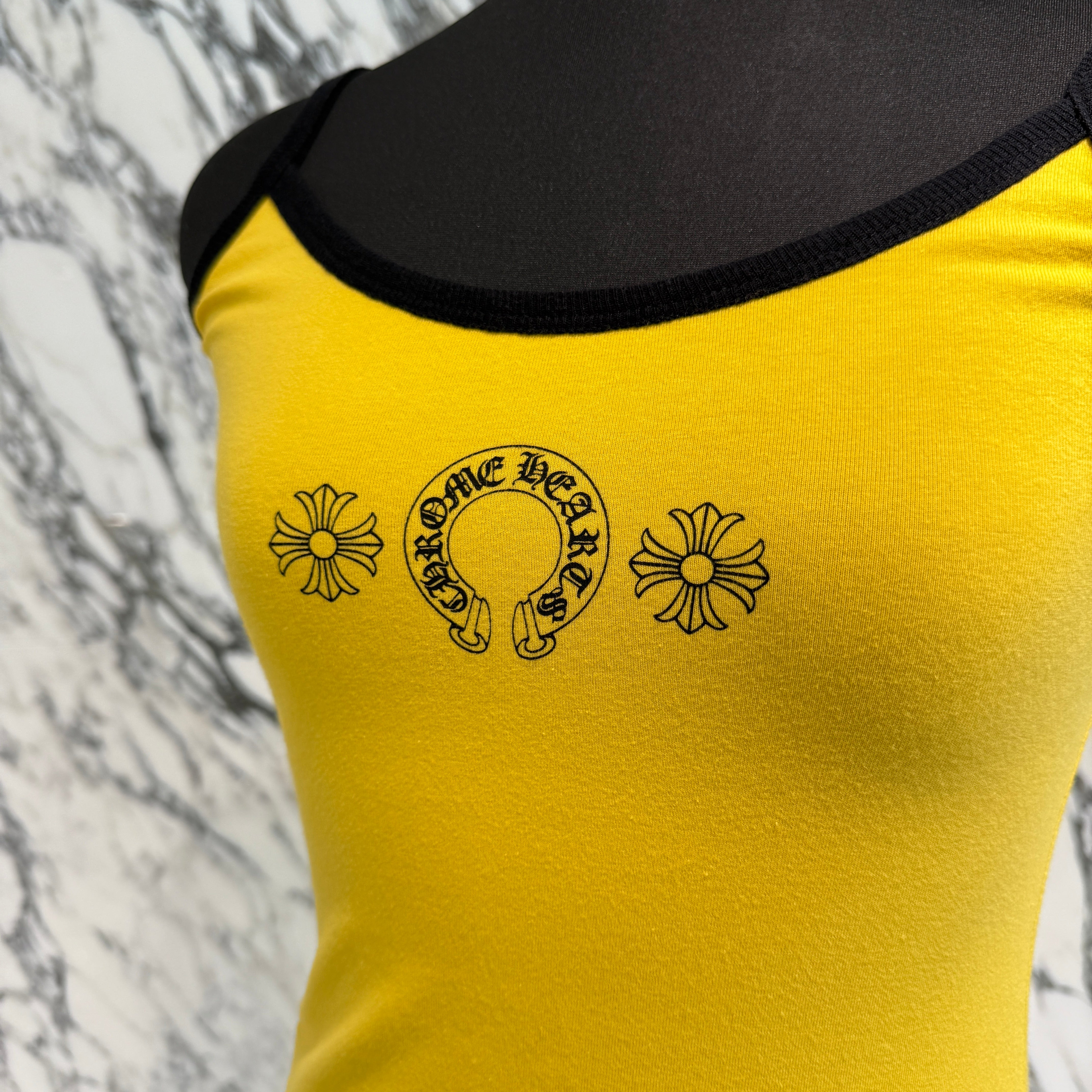 CHROME HEARTS Horseshoe Short Camisole Top Size M クロムハーツ ホースシュー ショート キャミソールトップ サイズM