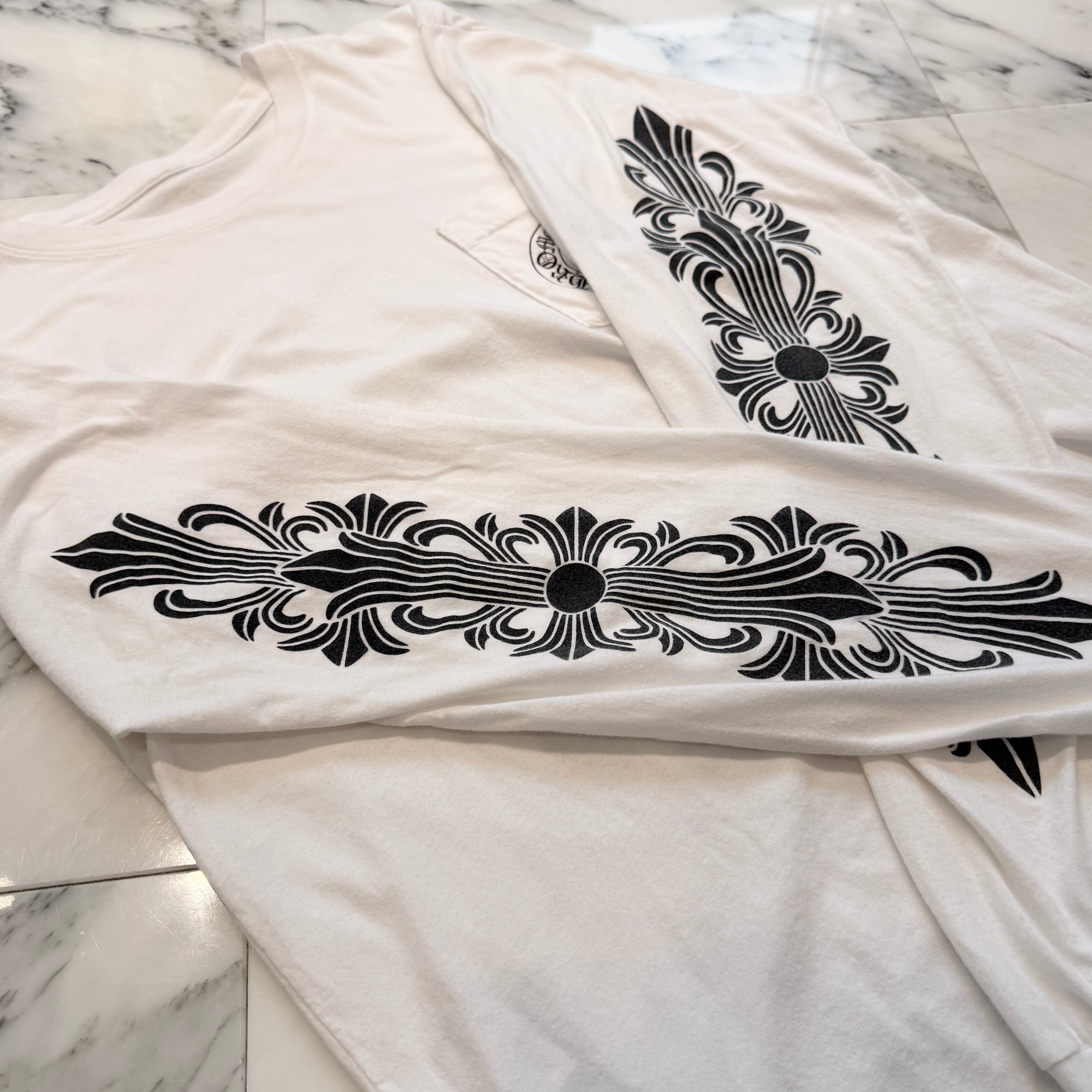 CHROME HEARTS Las Vegas Limited Horseshoe Long Sleeve Tee Size Ｍ クロムハーツ ラスベガス限定 ホースシューＴシャツ サイズＭ