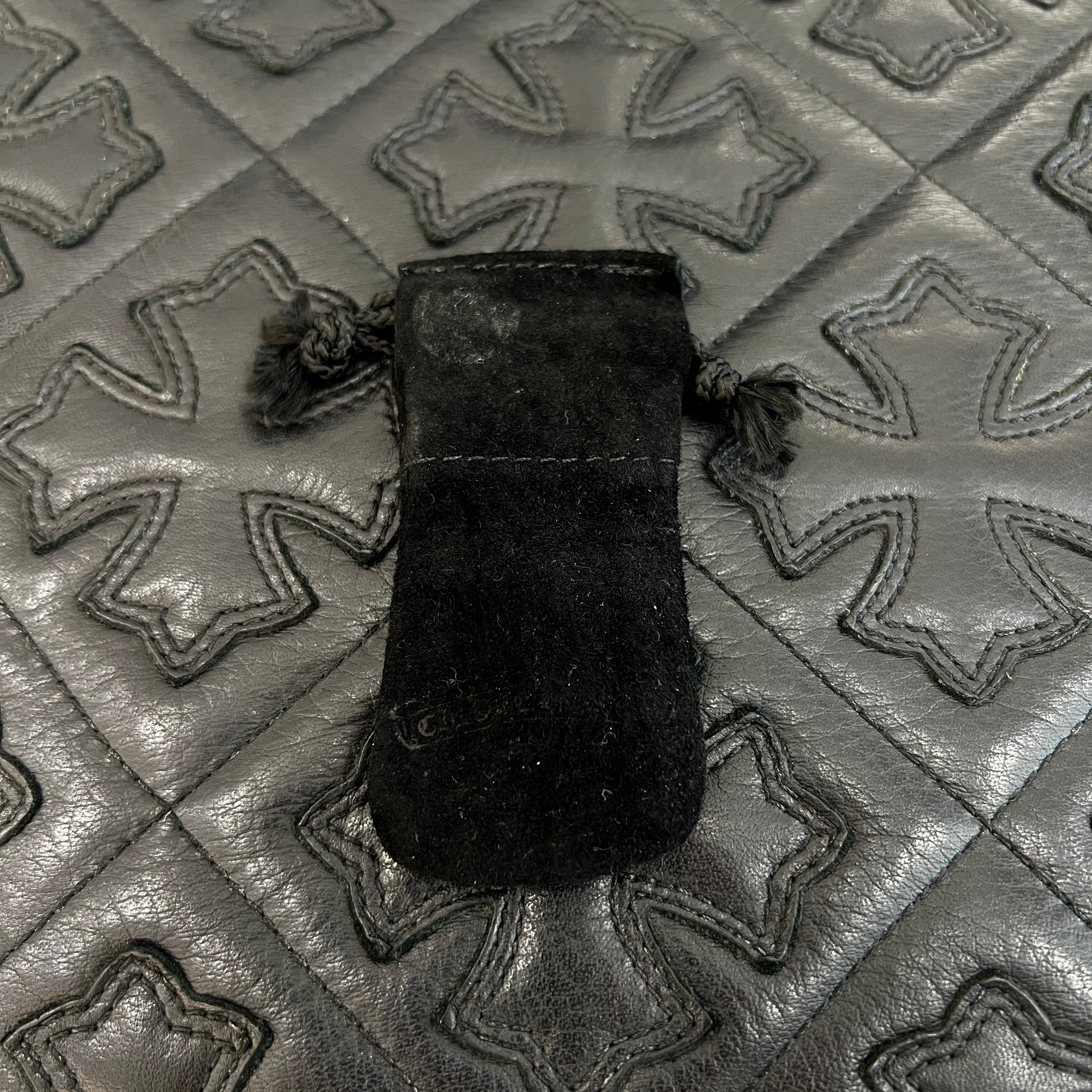 CHROME HEARTS 22K Tiny Fat Cross Pave Diamond Pendant Top クロムハーツ 22K タイニーファットクロス パヴェダイヤモンド ペンダントトップ