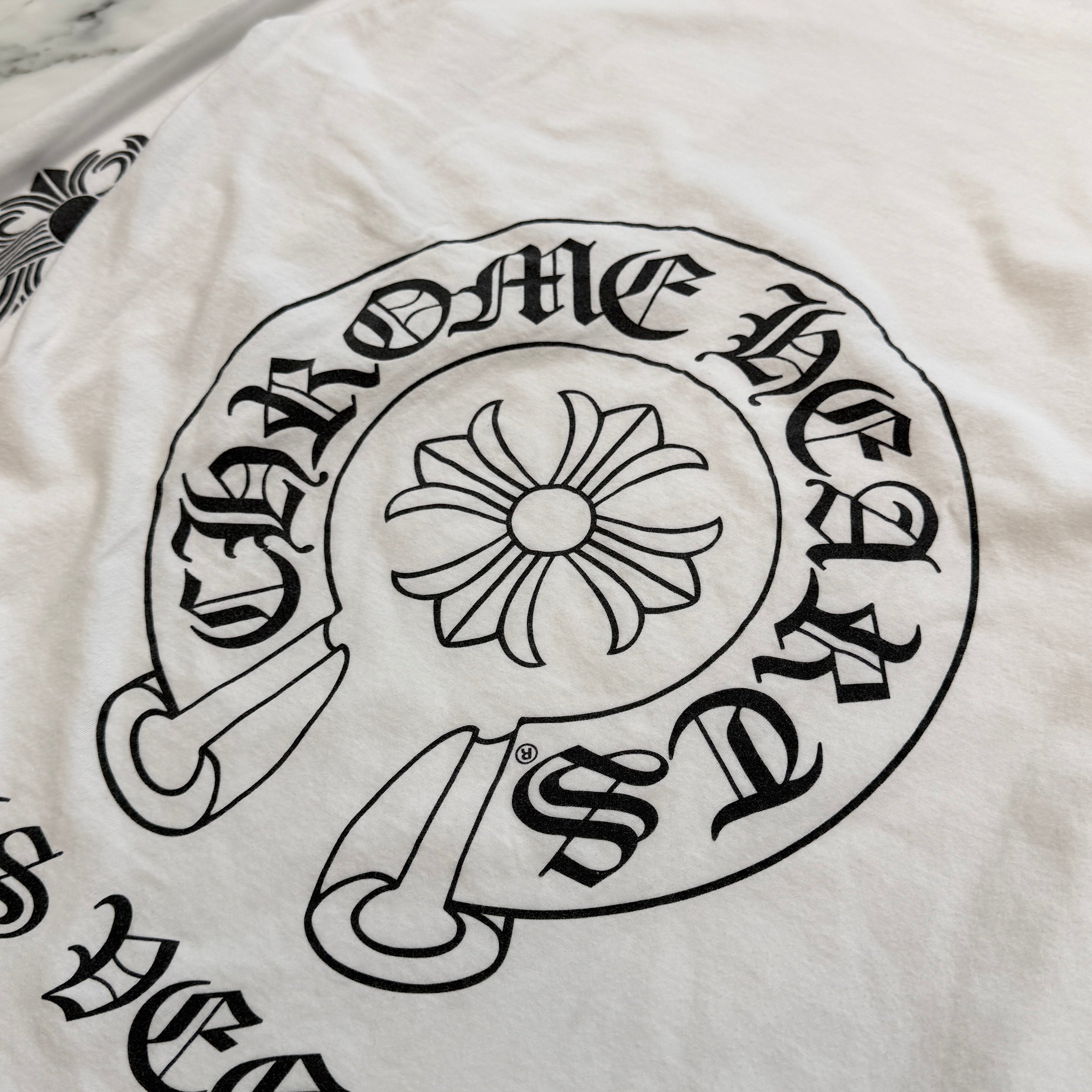 CHROME HEARTS Las Vegas Limited Horseshoe Long Sleeve Tee Size L クロムハーツ ラスベガス限定 ホースシュー ロングスリーブ Tシャツ サイズL