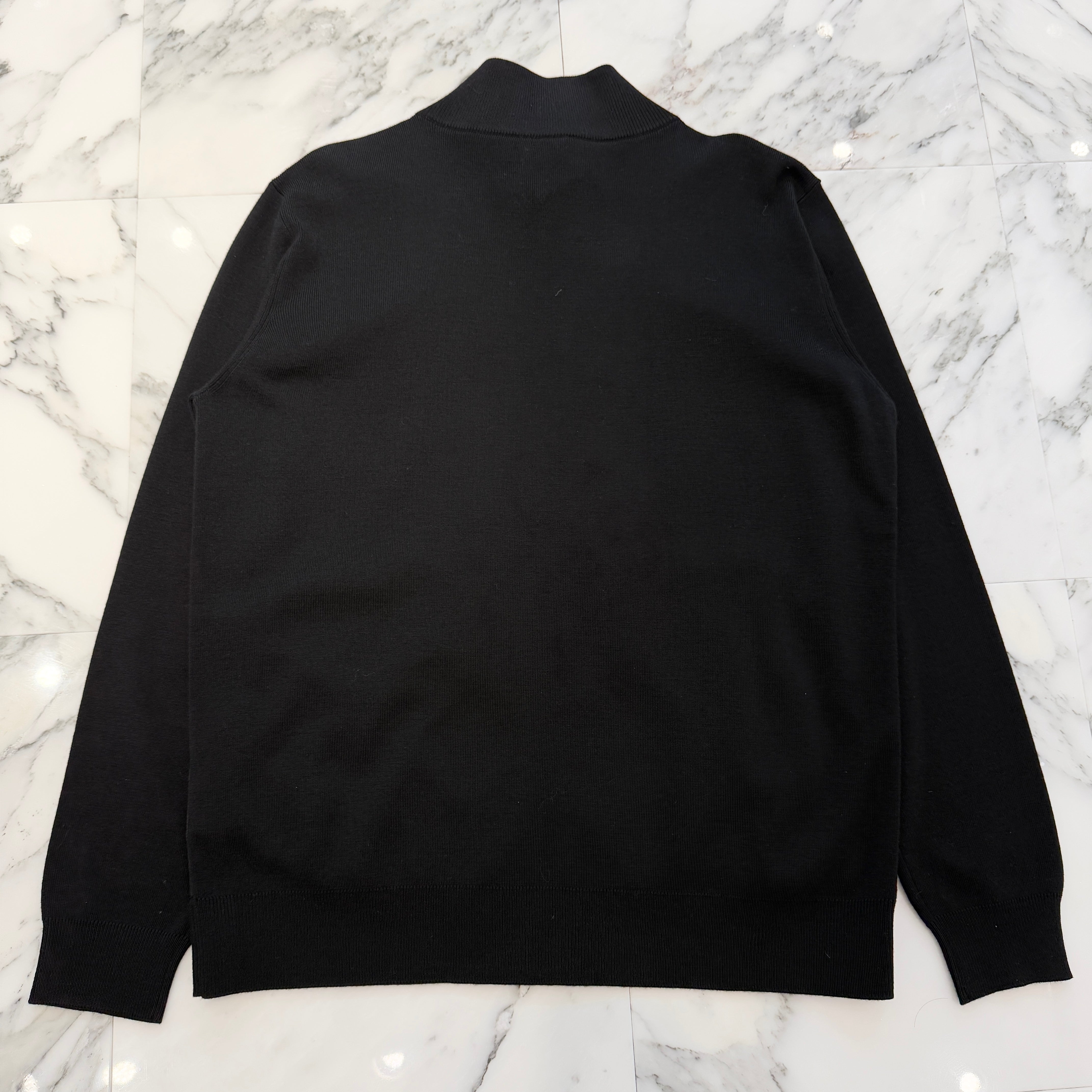 PRADA 2022AW Re Nylon Switching Wool Zip Up Blouson Size 58 UMG116 R212 U98 プラダ リ・ナイロン スイッチングウール ジップアップ ブルゾン サイズ58