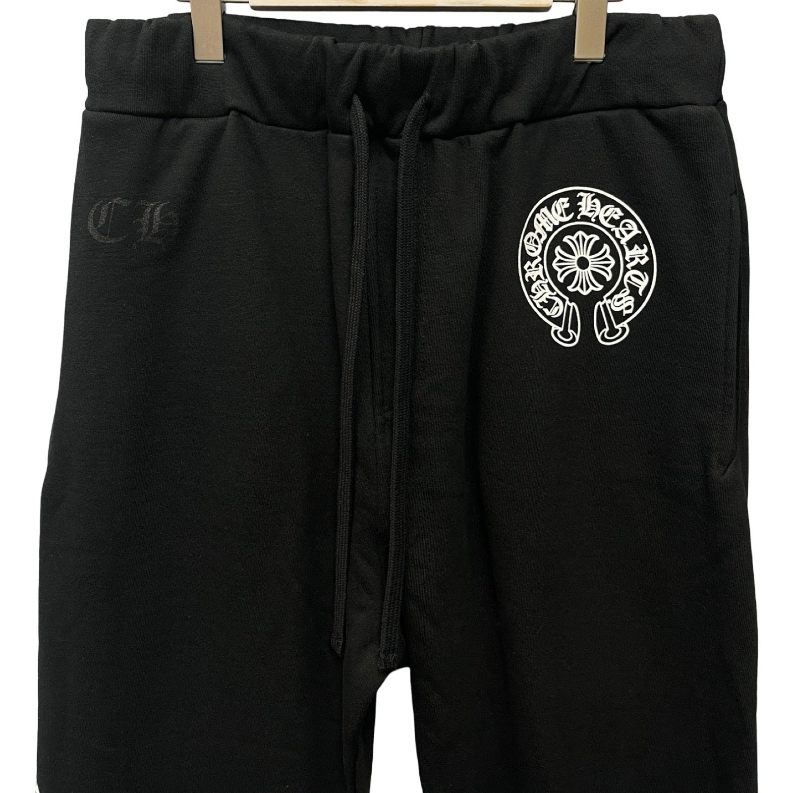 CHROME HEARTS Horseshoe Side Logo Sweat Pants Size L