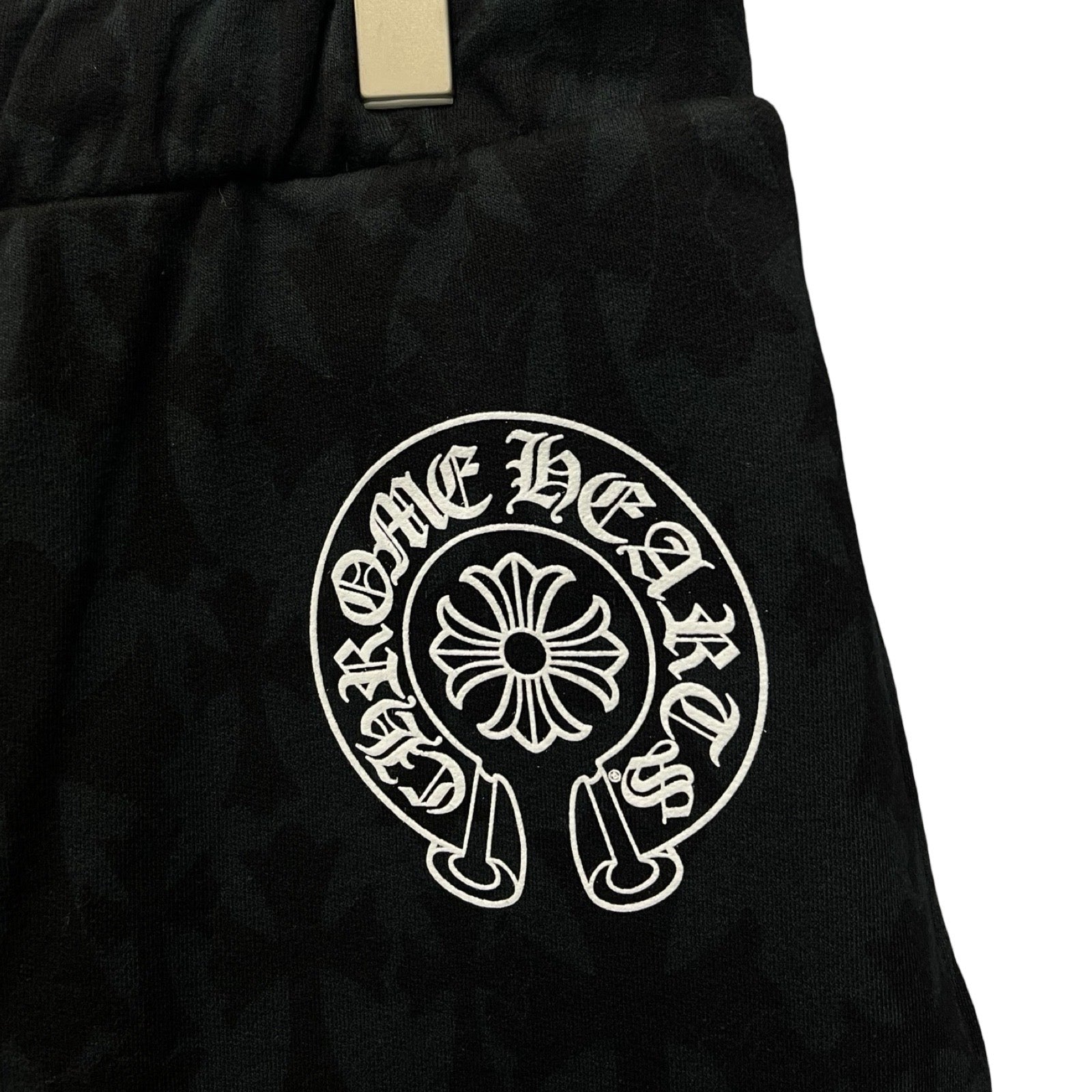 CHROME HEARTS 2024SS Graveyard Cemetery Cross Half Pants Size L