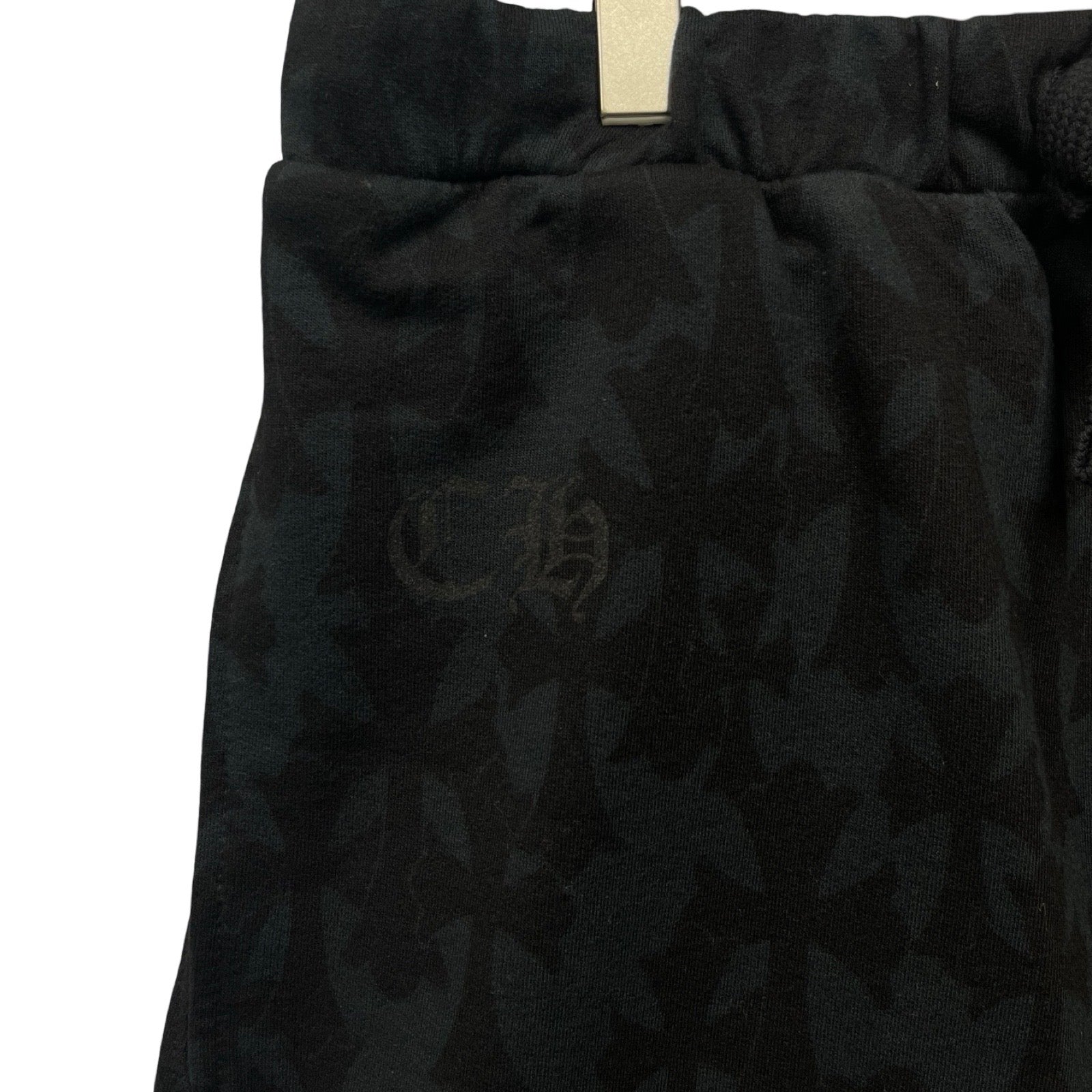 CHROME HEARTS 2024SS Graveyard Cemetery Cross Half Pants Size L