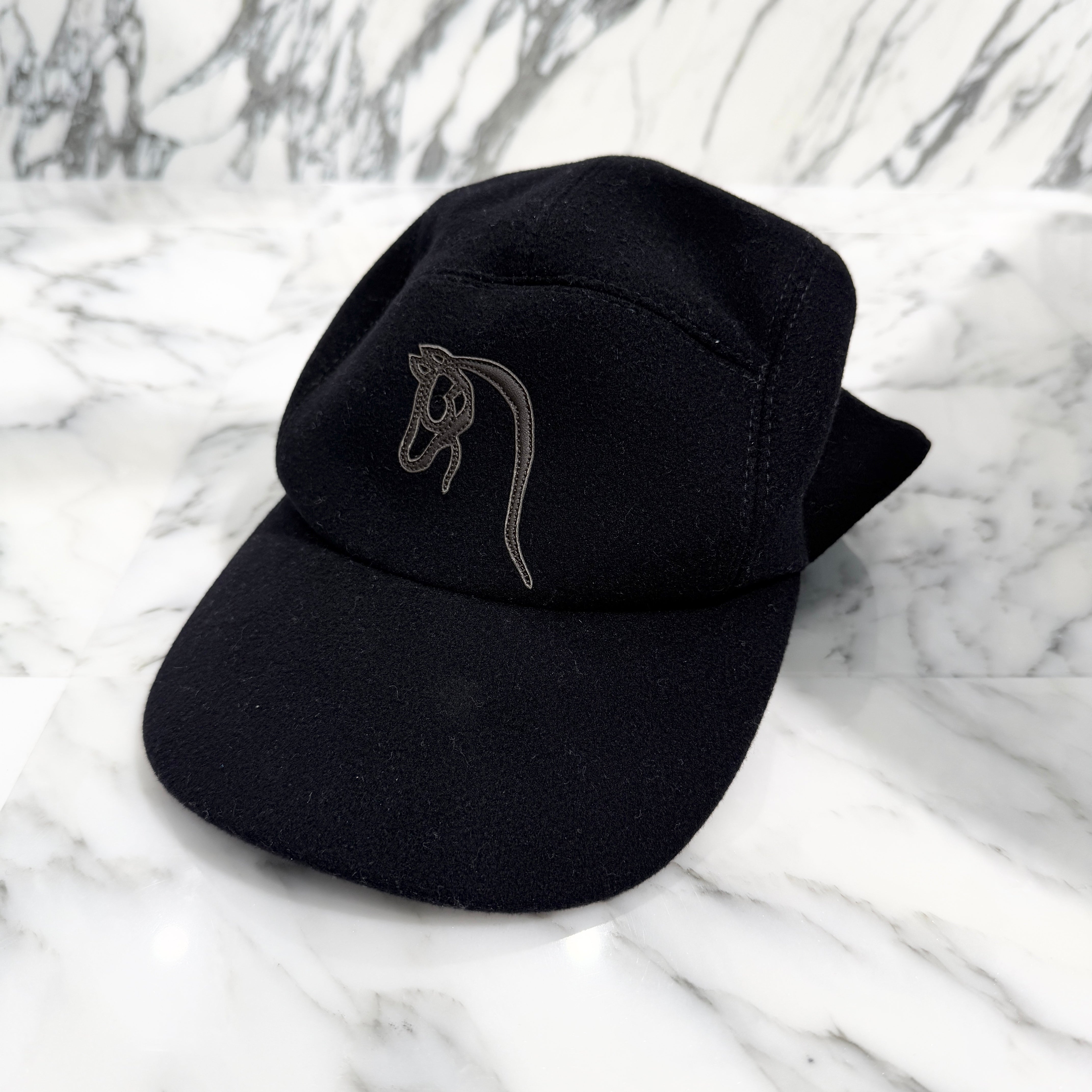 HERMES Nevada Cheval Au Trait Cap Size 59 エルメス ネバダ シュヴァル オ トレイト キャップ サイズ 59