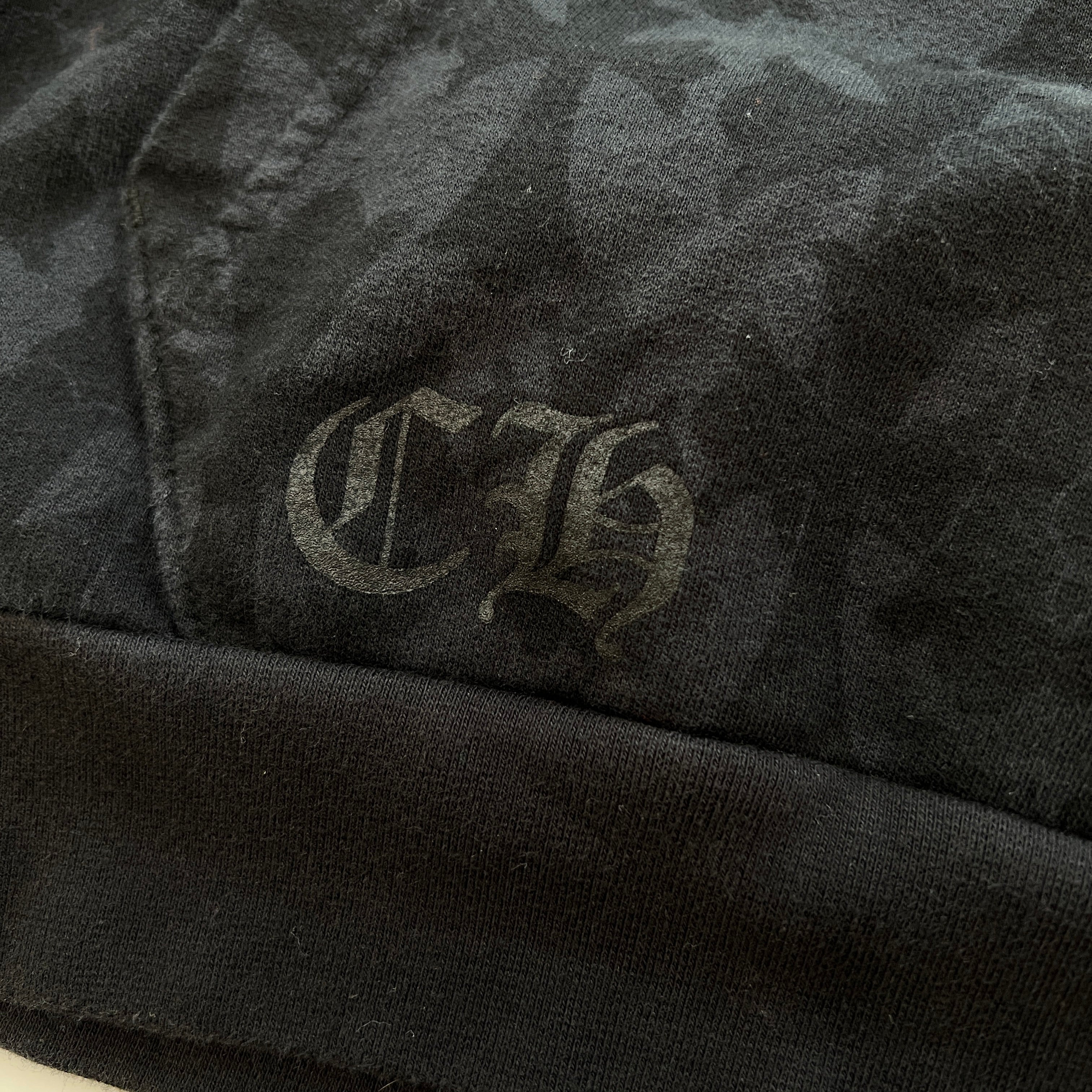 CHROME HEARTS 2024SS Graveyard Cemetery Cross Pullover Hoodie Size M クロムハーツ グレイブヤード セメタリークロス プルオーバーフーディ サイズM