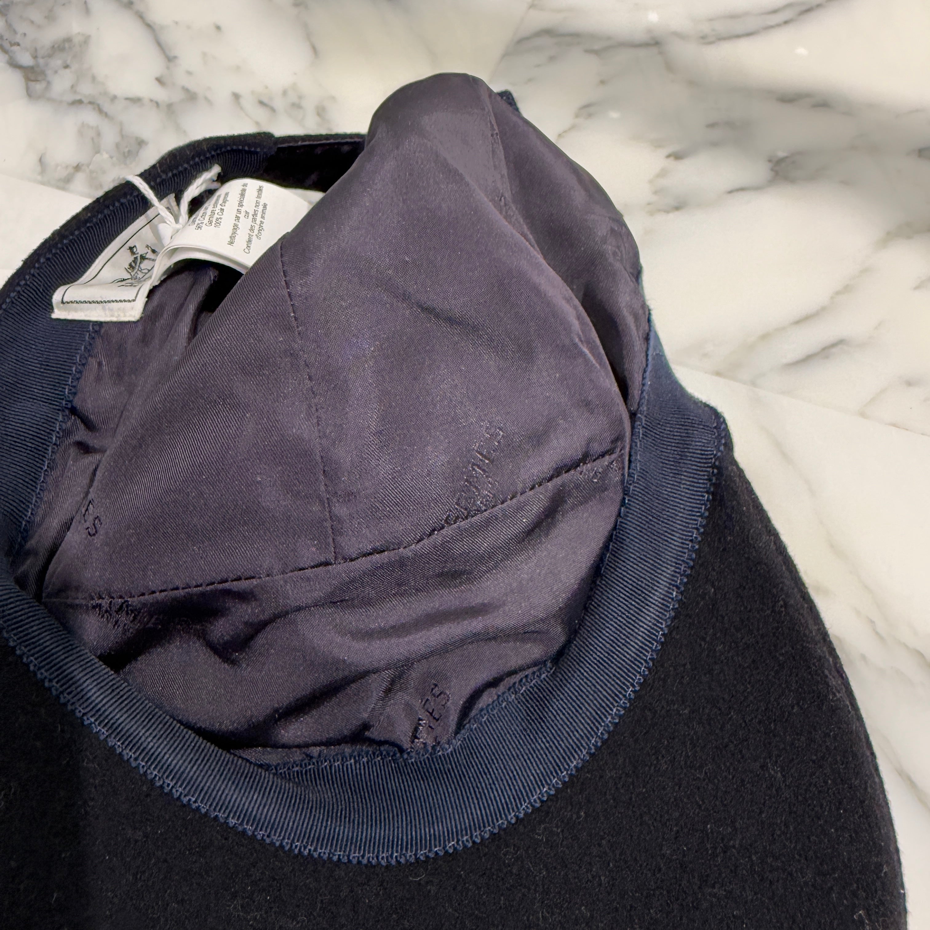 HERMES Nevada Cheval Au Trait Cap Size 59 エルメス ネバダ シュヴァル オ トレイト キャップ サイズ 59