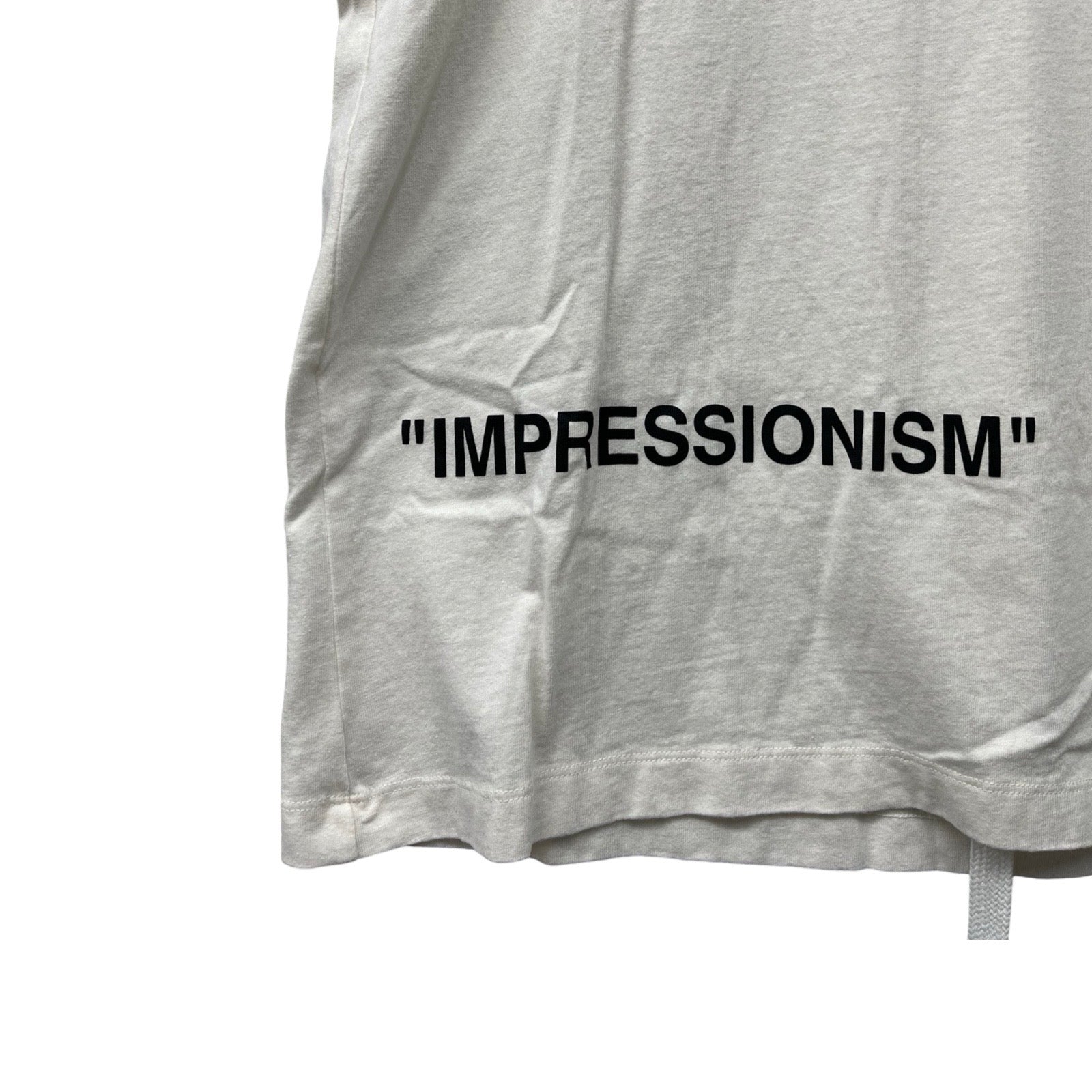 OFF-WHITE 2019SS Graphic S/S Over Tee OMAA038R19185015 Size XS