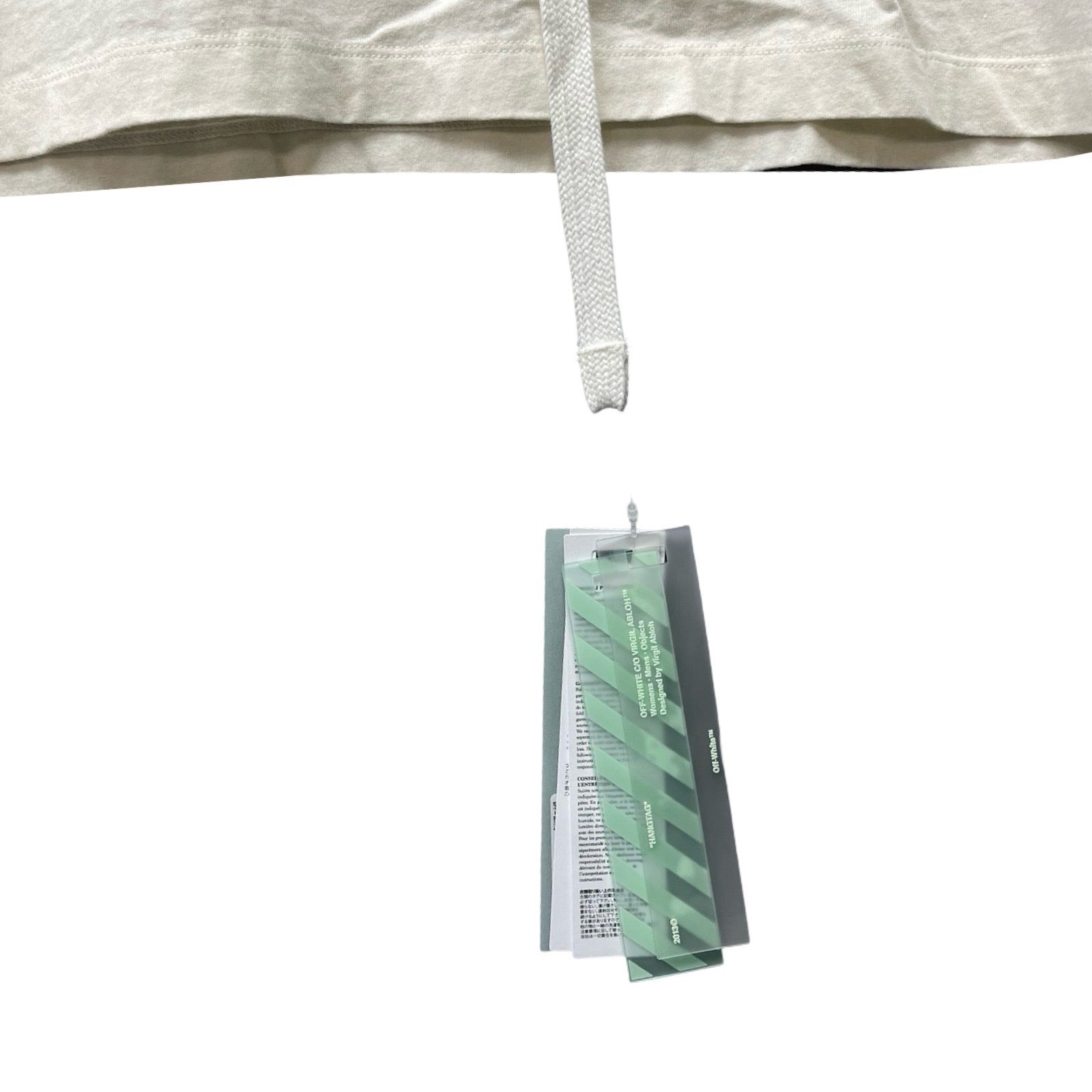 OFF-WHITE 2019SS Graphic S/S Over Tee OMAA038R19185015 Size XS