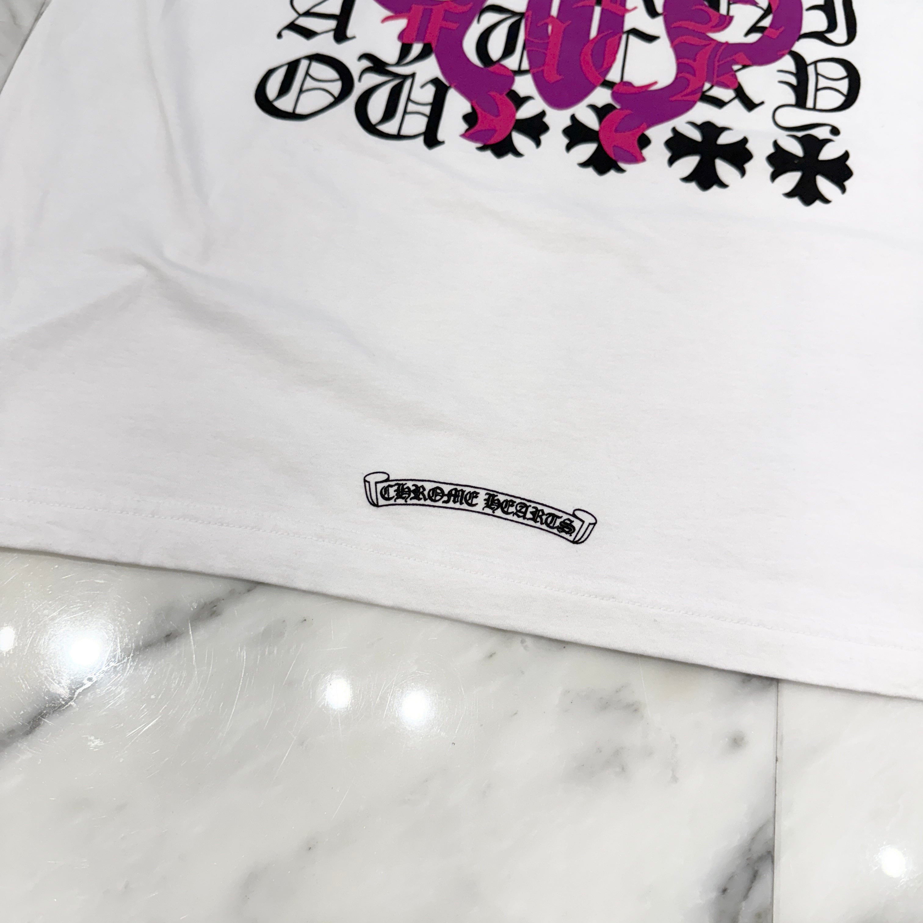 CHROME HEARTS Dagger Eye Chart Tee Size XL クロムハーツ ダガーアイ