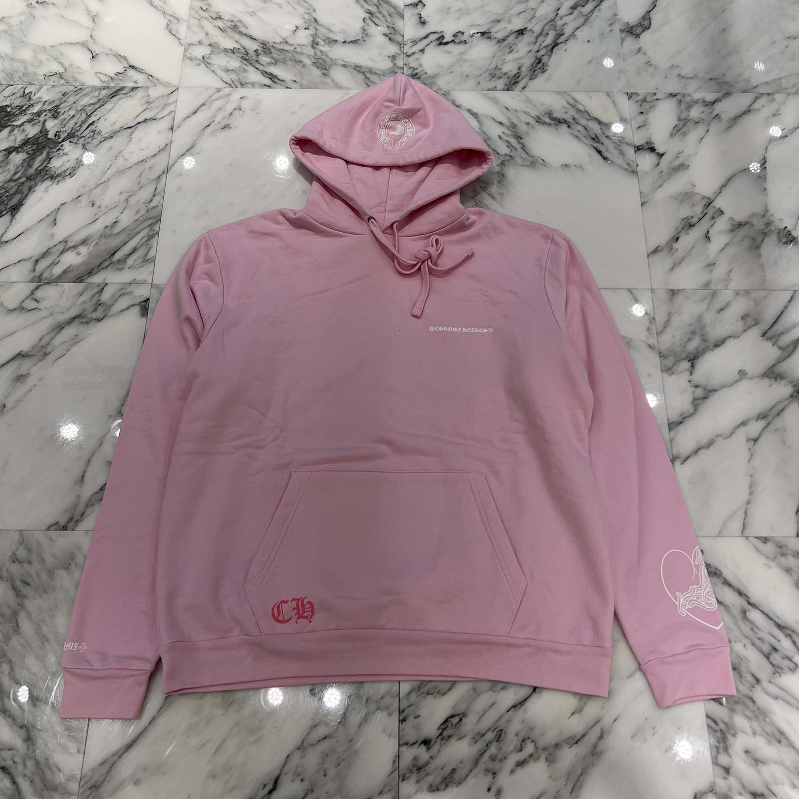 CHROME HEARTS 2025 Miami Art Basel Exclusive Viny Heart Pullover Hoodie Size L クロムハーツ マイアミ・アート・バーゼル限定 ヴィニーハート プルオーバーフーディー サイズL