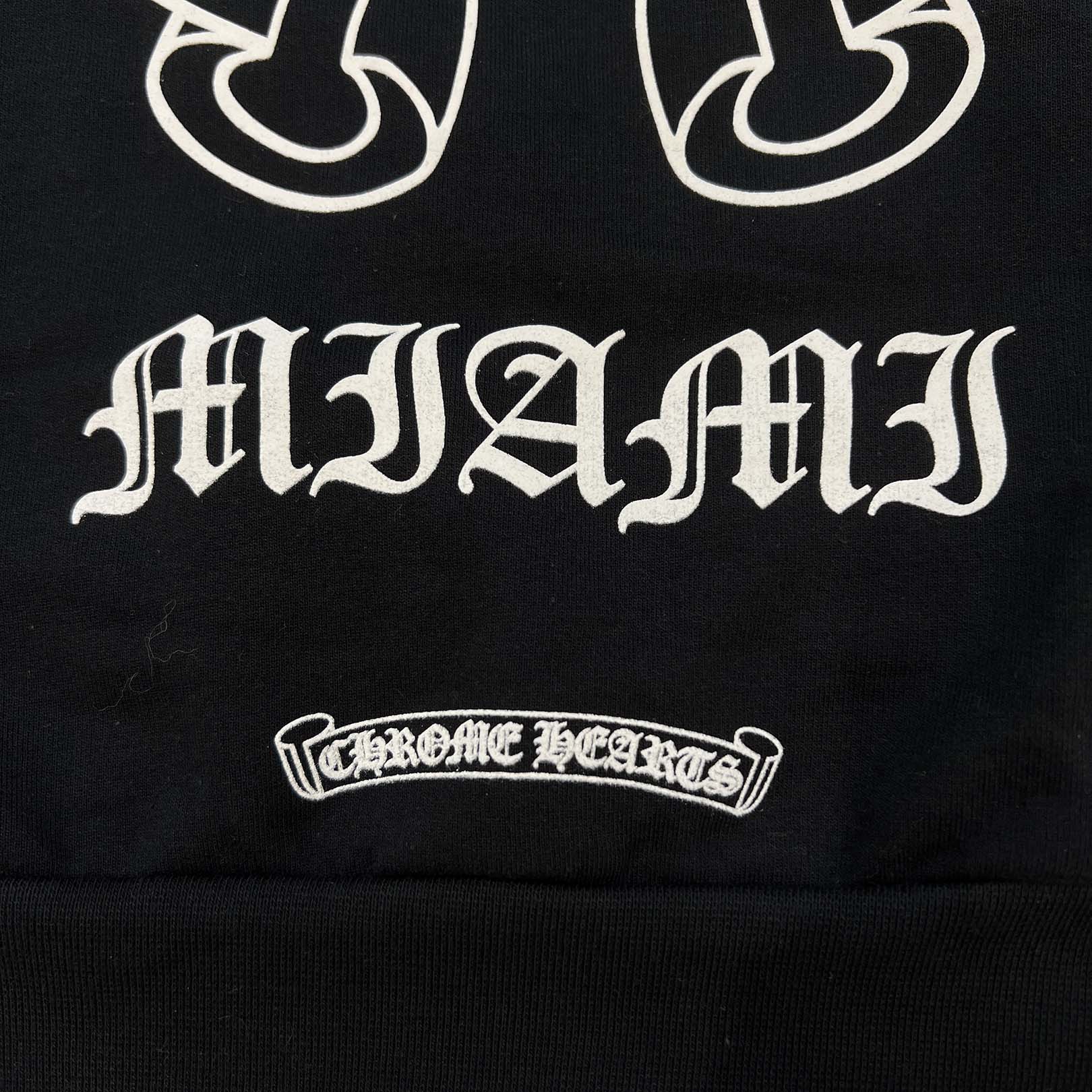 CHROME HEARTS MIAMI Limited Horseshoe Zip Up Hoodie Size L クロムハーツ マイアミ限定 ホースシュー ジップアップ フーディ サイズL