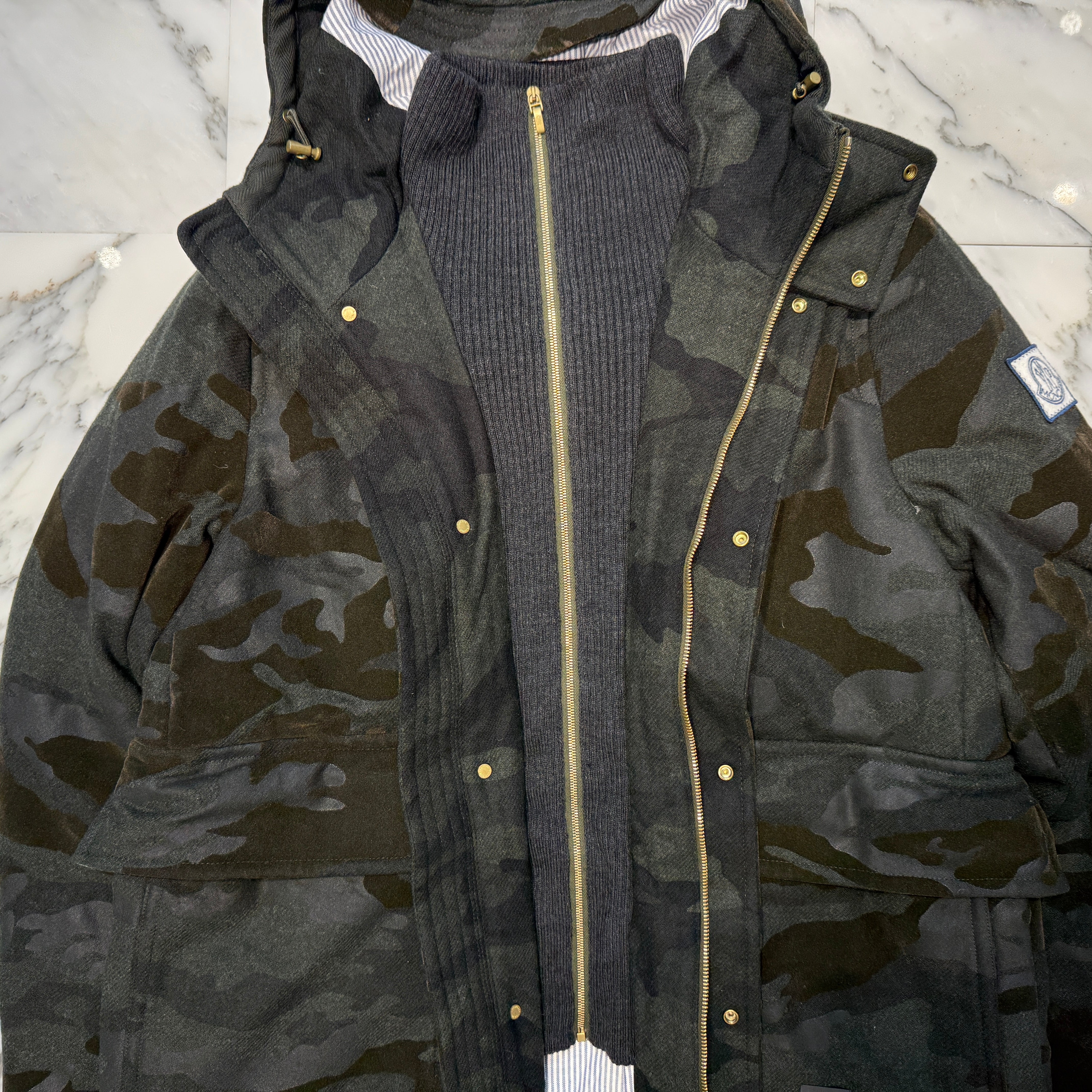 MONCLER 2016AW GAMME BLEU GIACCONE JACKET B23914237580 1357 Size 3