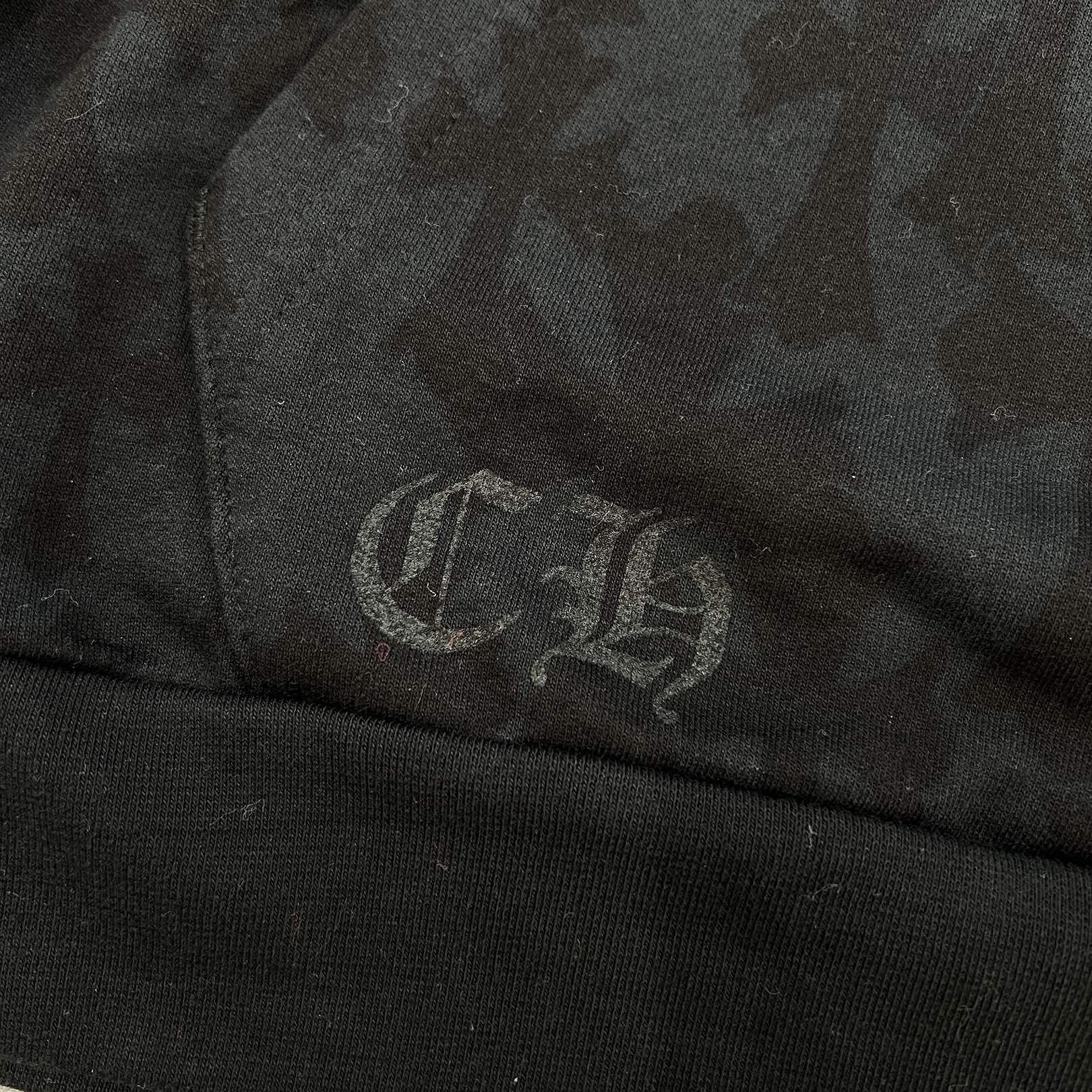 CHROME HEARTS 2024SS Graveyard Cemetery Cross Pullover Hoodie Size S クロムハーツ グレイブヤード セメタリークロス プルオーバーフーディ サイズS