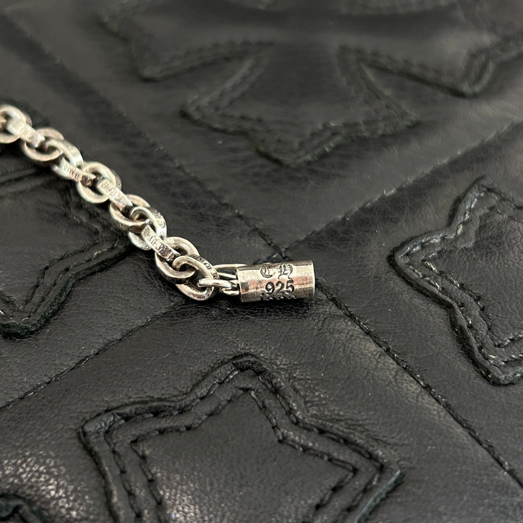 CHROME HEARTS Paper Chain Bracelet Size 8 Inch クロムハーツ
