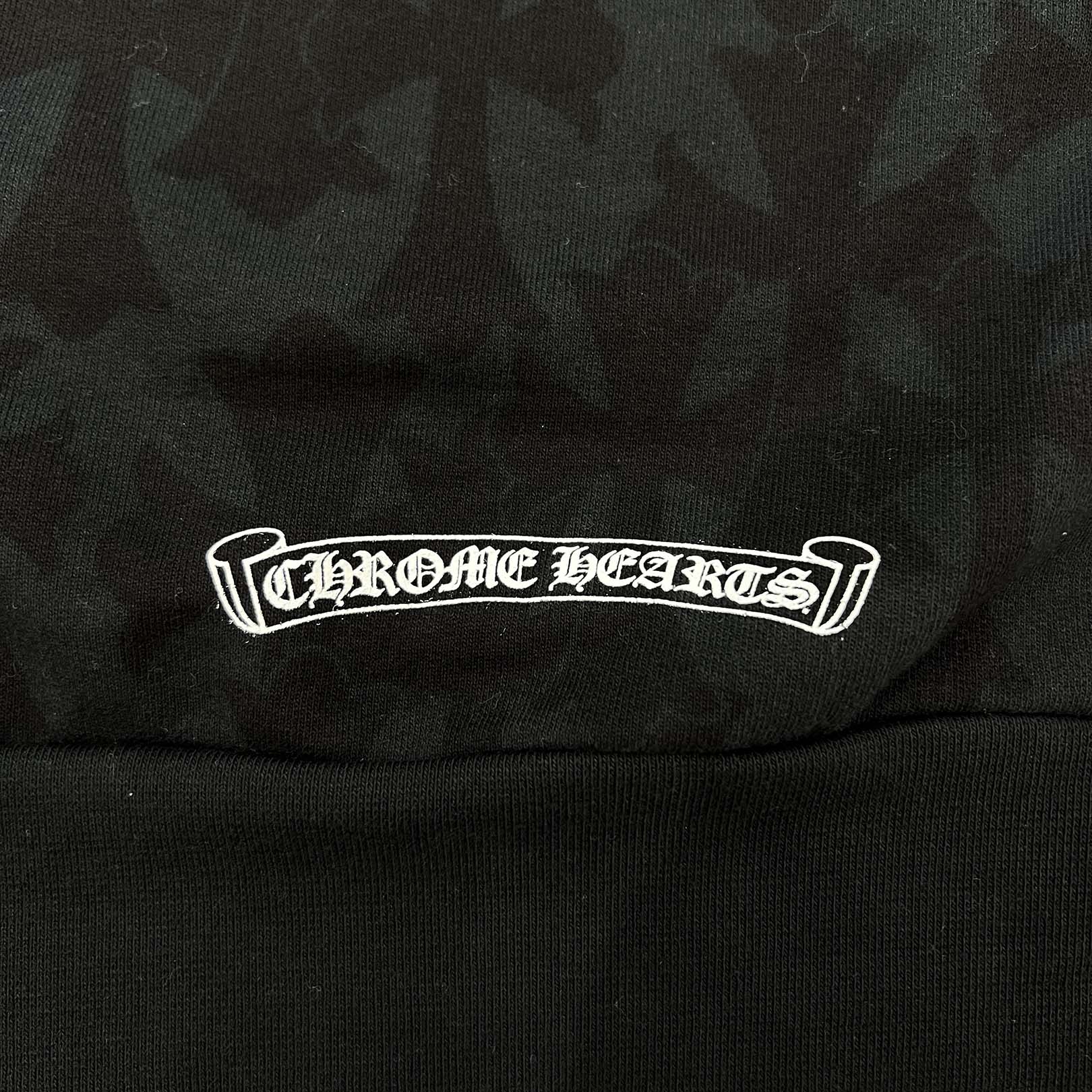 CHROME HEARTS 2024SS Graveyard Cemetery Cross Pullover Hoodie Size S クロムハーツ グレイブヤード セメタリークロス プルオーバーフーディ サイズS