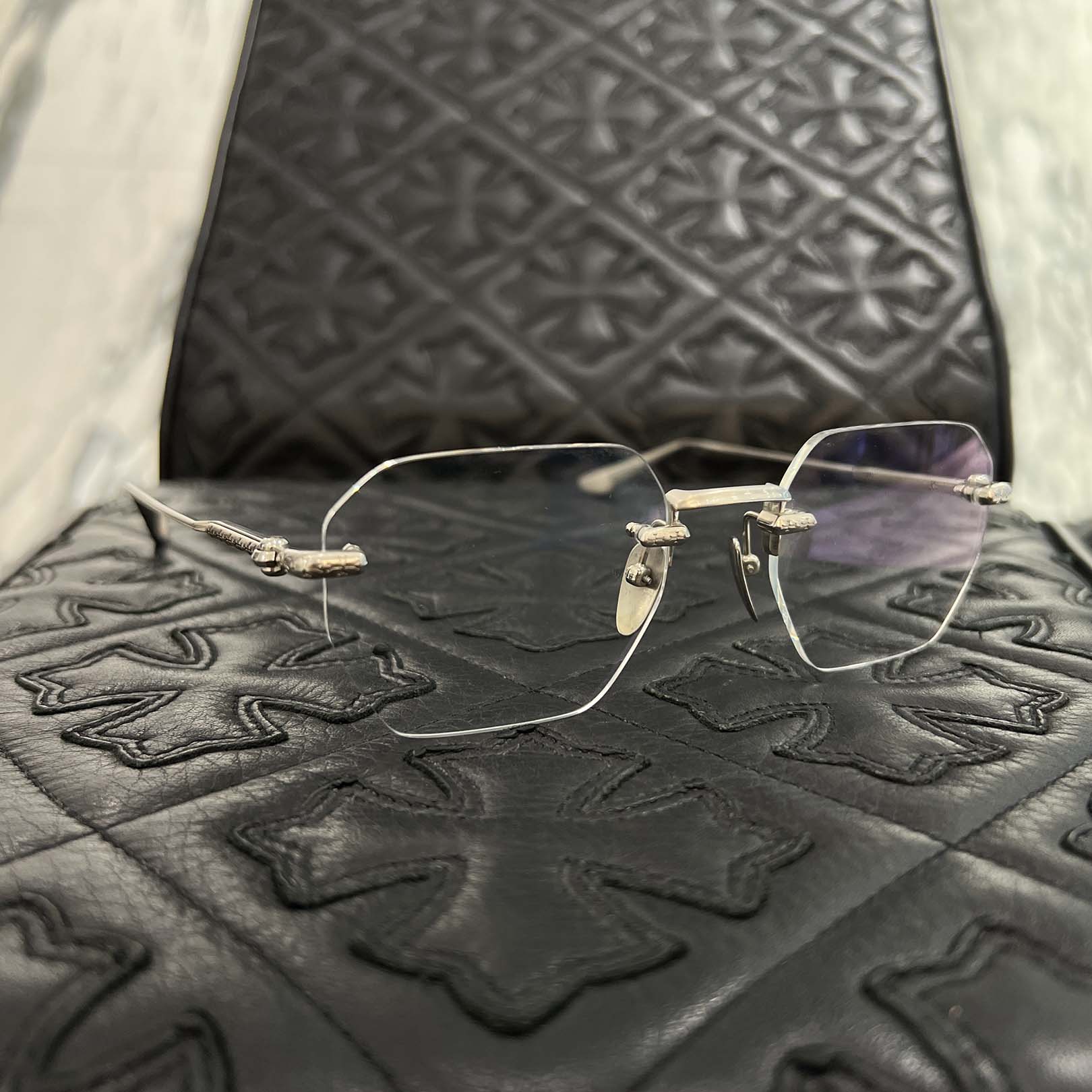 CHROME HEARTS Hole Shot Sunglasses クロムハーツ ホールショット サングラス