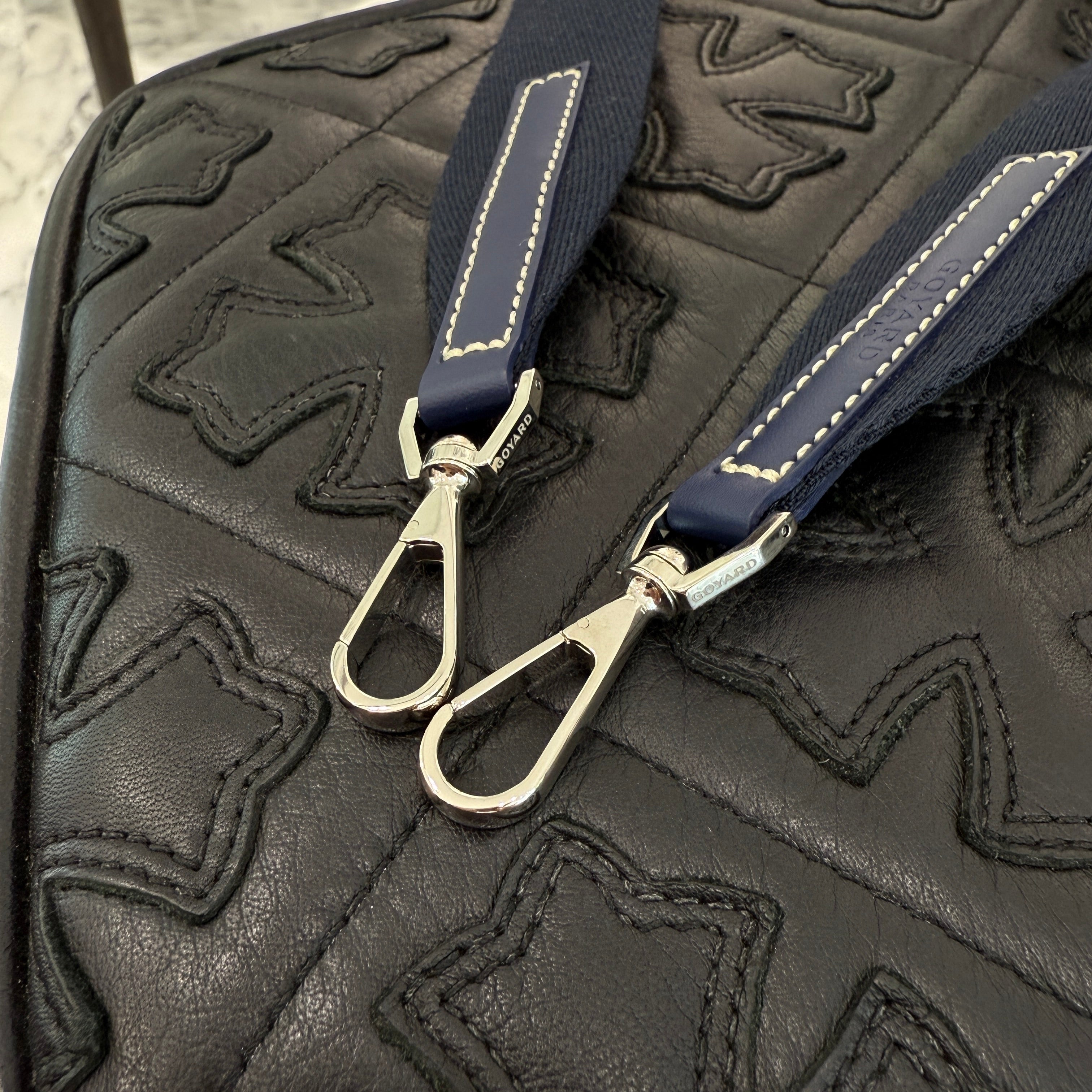 GOYARD 2022SS Grand Hotel Trunk Bag "NAVY BLUE" GHOTELPMLTY12CL12P ゴヤール グランドホテル トランクバッグ "ネイビーブルー"