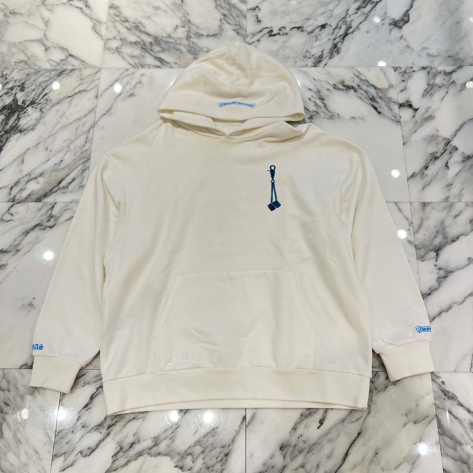 CHROME HEARTS Las Vegas Limited Fontainebleau Dice Print Pullover Hoodie Size XL クロムハーツ ラスベガス限定 フォンテンブロー ダイス プリント プルオーバーフーディー サイズXL