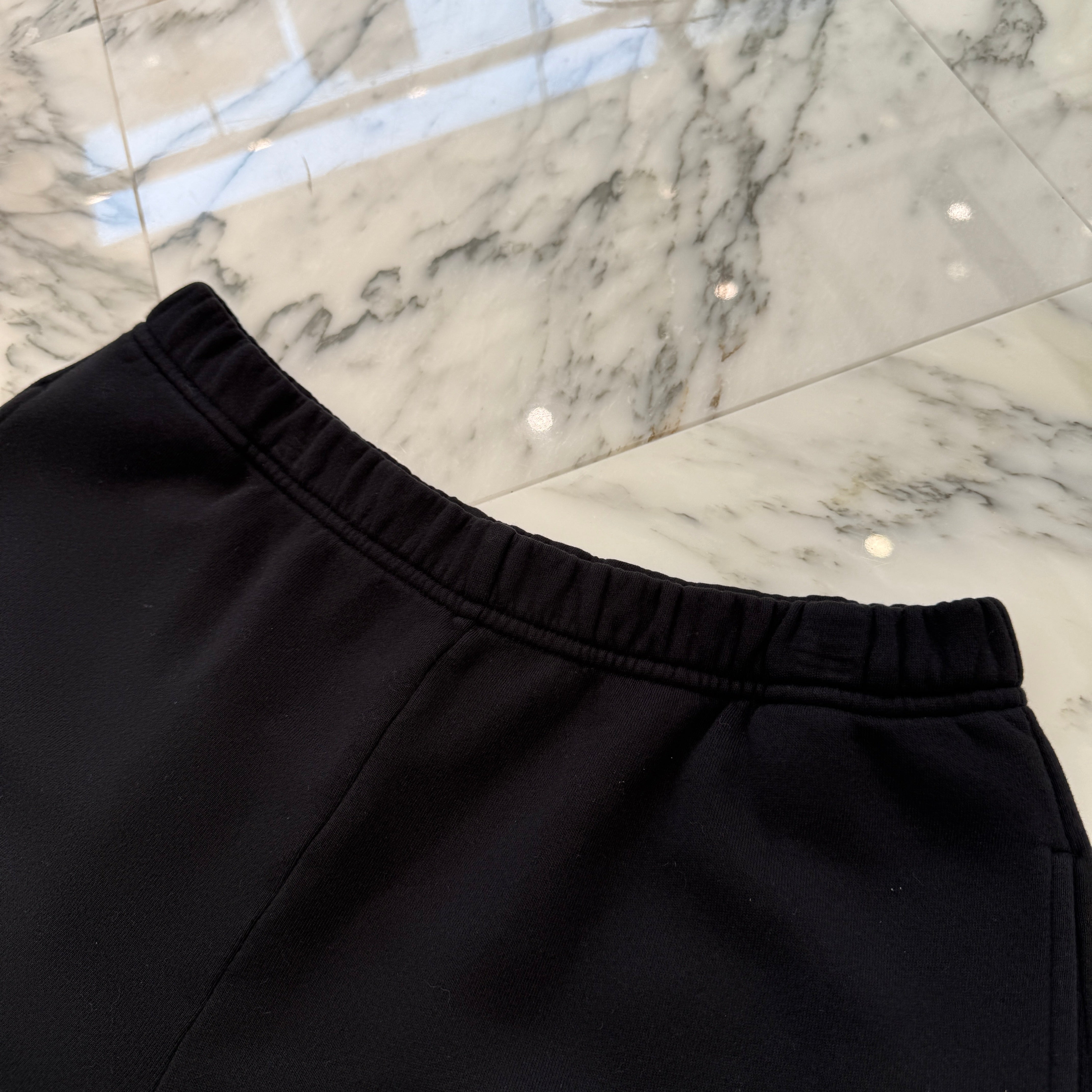 CHROME HEARTS Y NOT 3 Cemetery Cross Multi Leather Patch Sweat Shorts Size M クロムハーツ ワイノット 3セメタリークロス マルチレザーパッチ スウェットショーツ サイズM