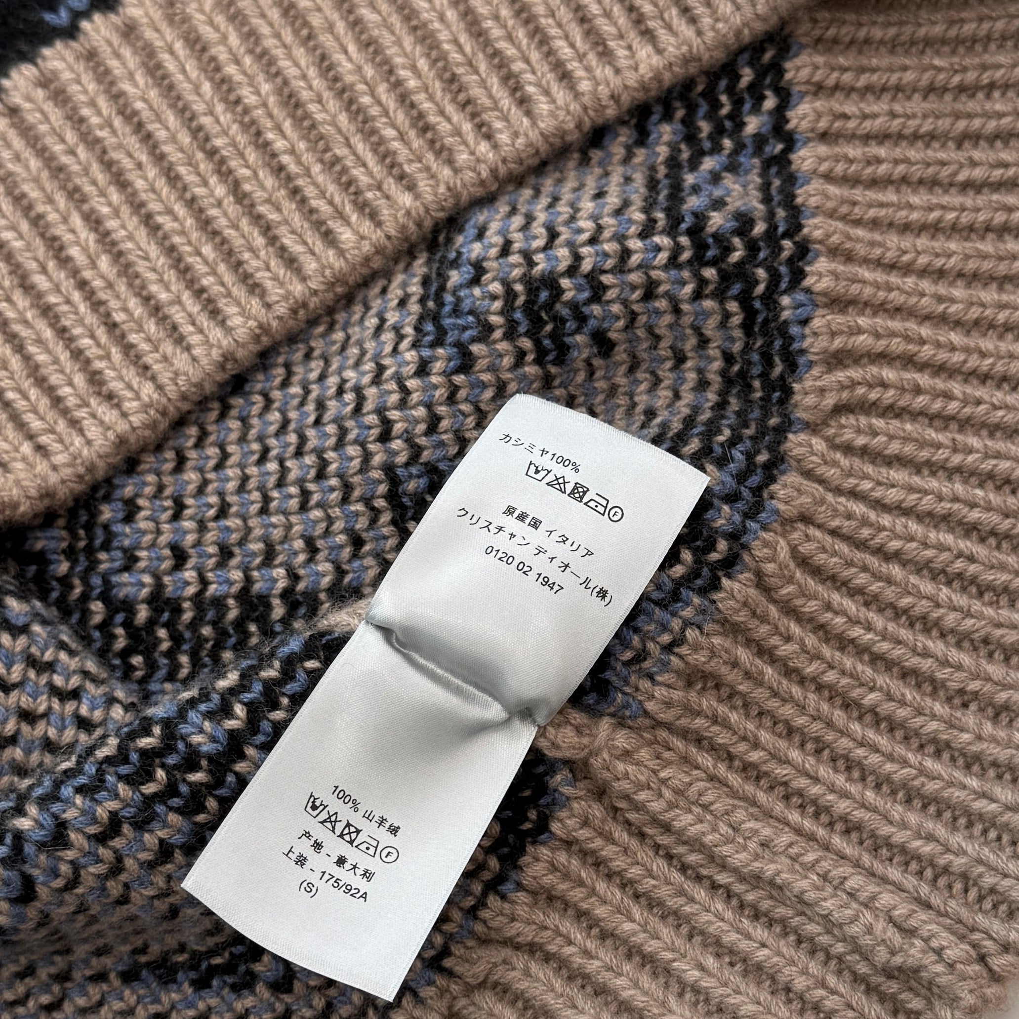 DIOR × Travis Scott 2022SS Cactus Jack Oversized Sleeveless Sweater 283M654AT357 Size S ディオール × トラヴィス・スコット カクタスジャック オーバーサイズド スリーブレス セーター サイズS