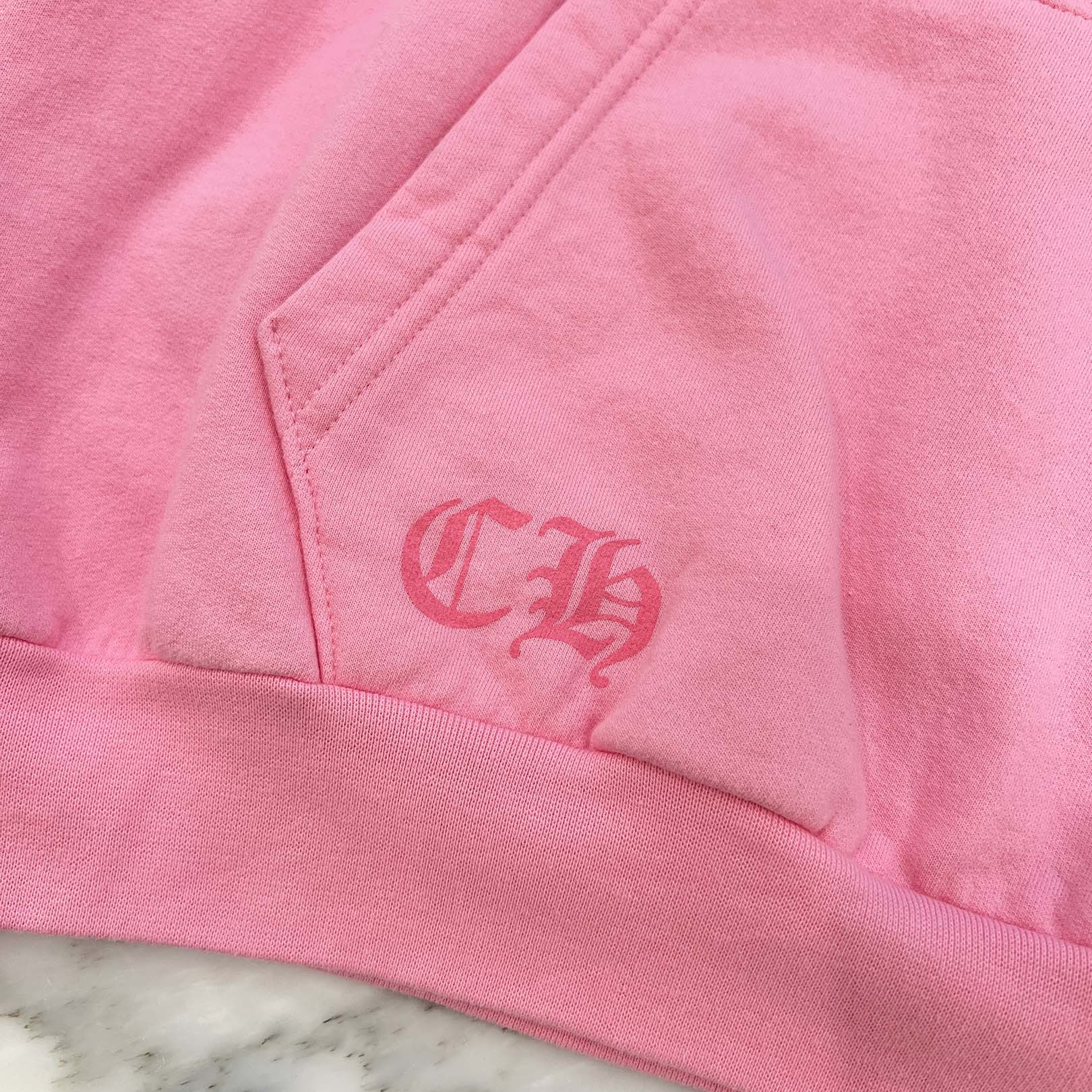 CHROME HEARTS NYC Limited Floral Cross Horseshoe Pullover Hoodie Size M クロムハーツ ニューヨーク限定 フローラルクロス ホースシュー プルオーバーフーディー サイズM