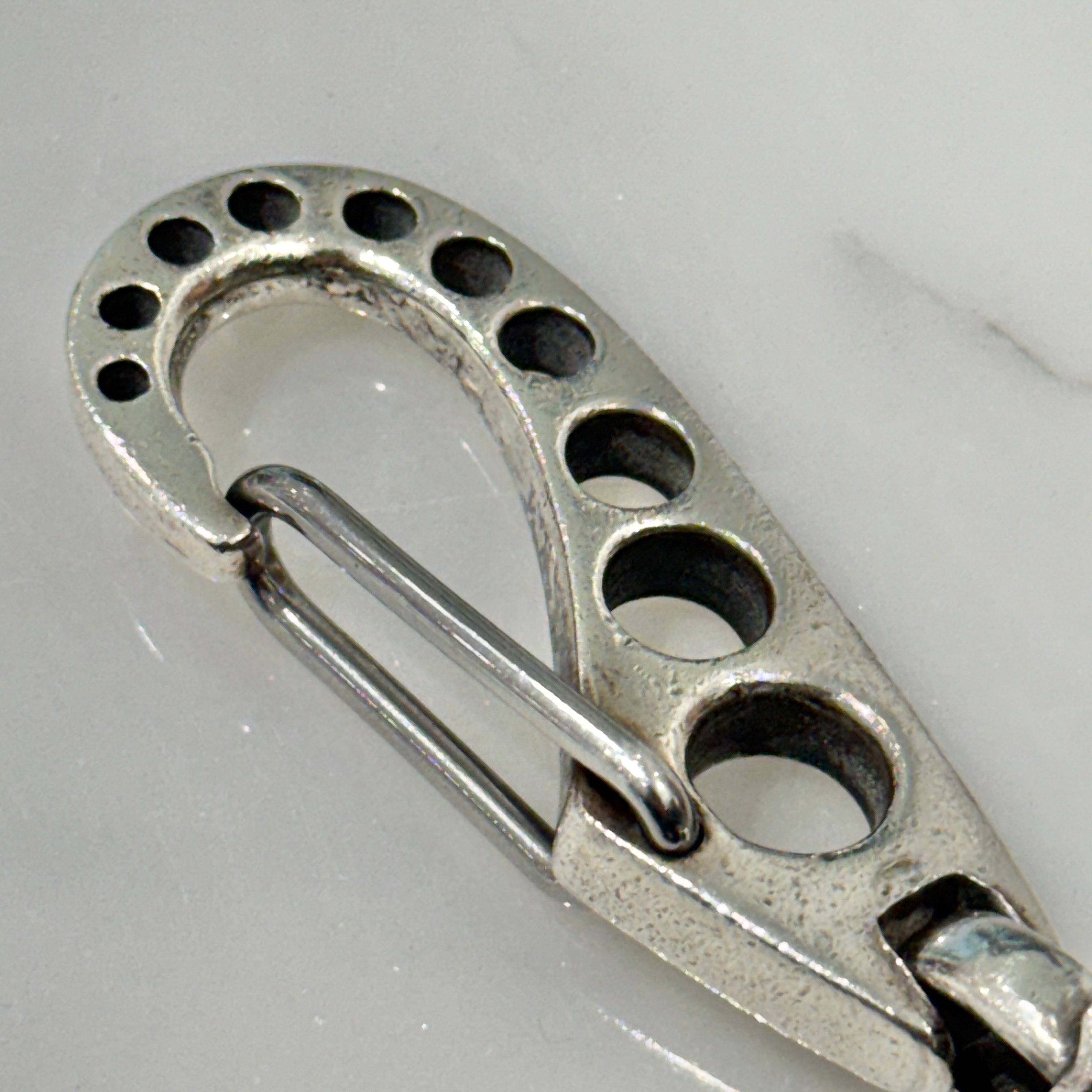 BILL WALL LEATHER Lion Head Key Chain