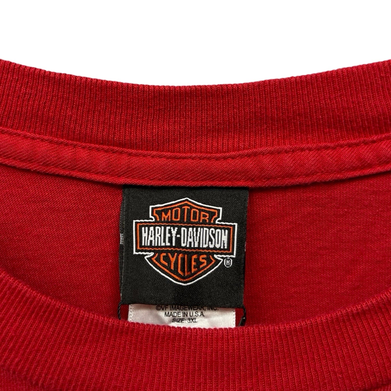 Vintage 00's Harley-Davidson "ALAMO CITY" 2009 L/S Tee Size 3XL