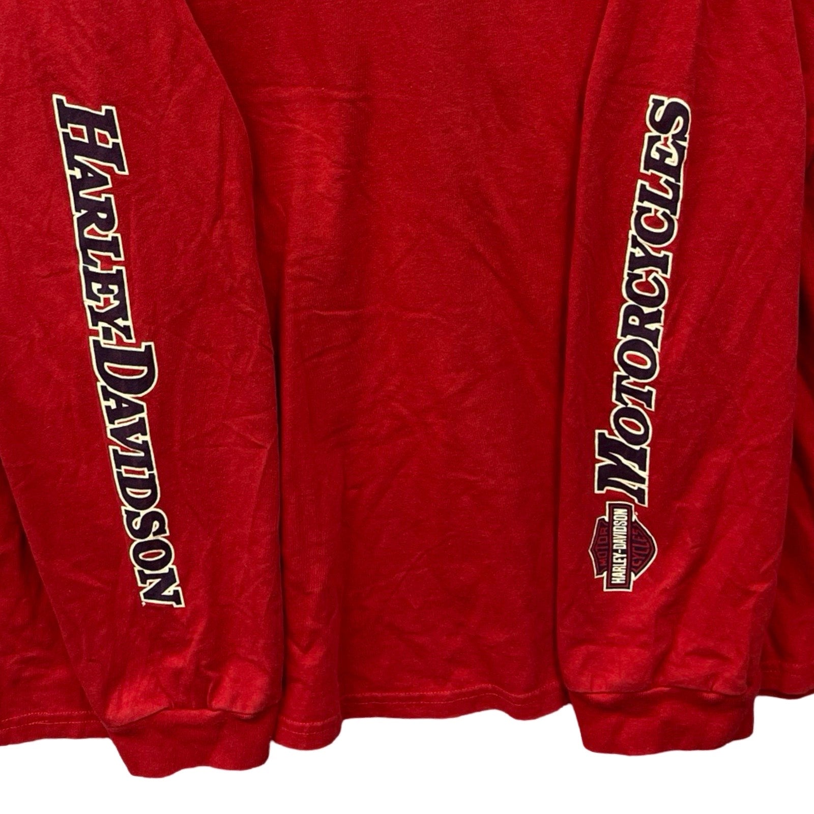 Vintage 00's Harley-Davidson "ALAMO CITY" 2009 L/S Tee Size 3XL