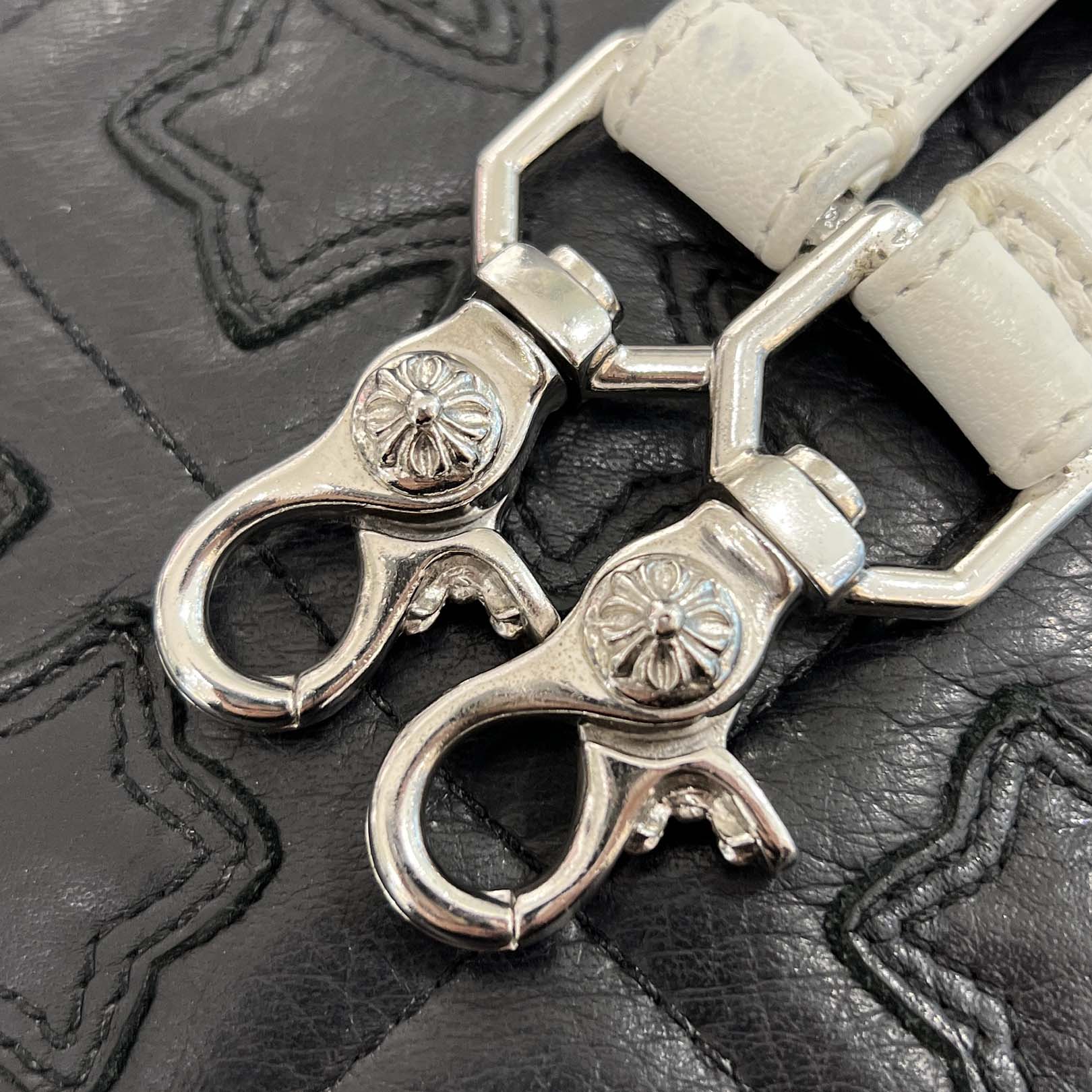 CHROME HEARTS TAKAMINI 3 Cemetery Cross Patch Denim Shoulder Bag クロムハーツ タカミニ 3セメタリークロスパッチデニムショルダーバッグ