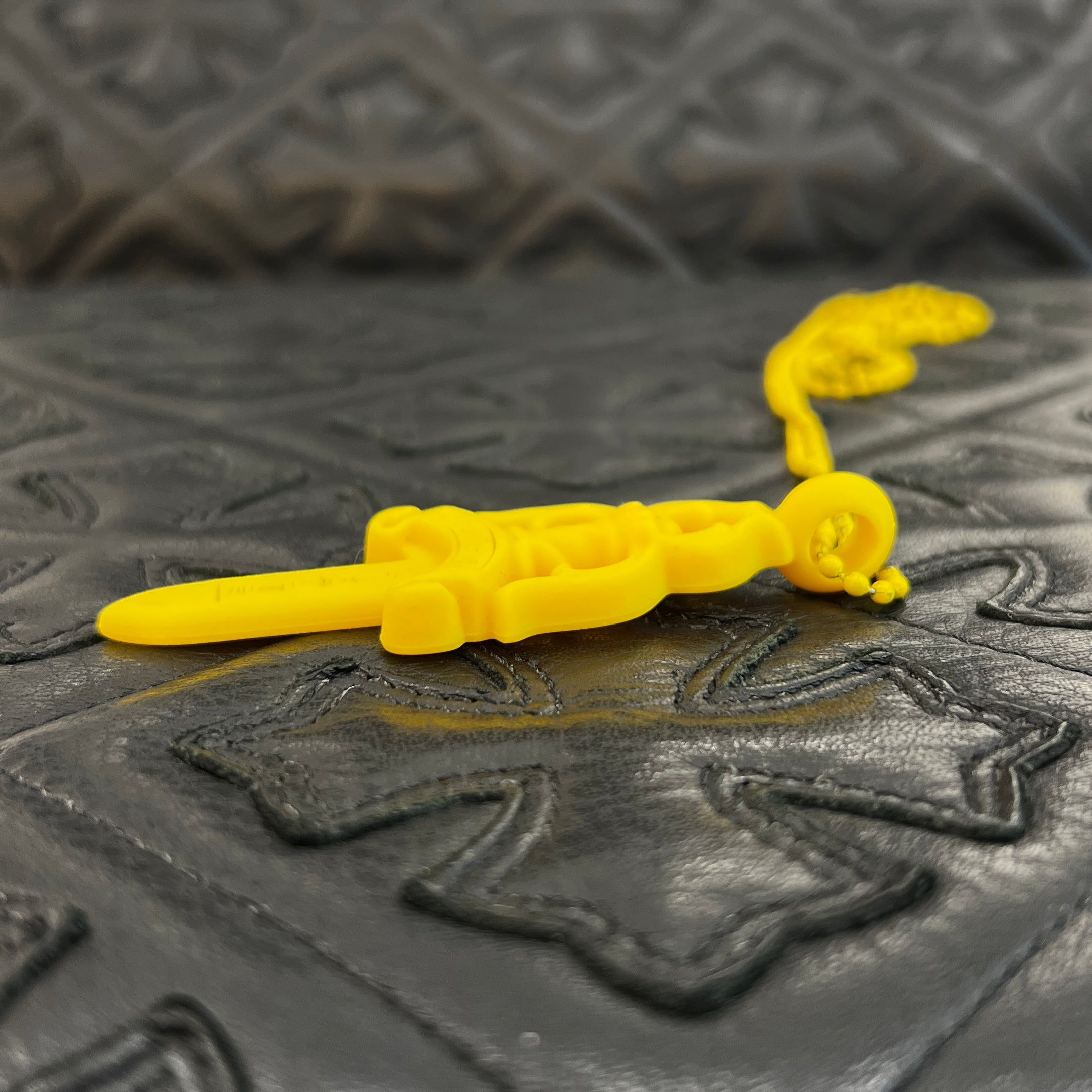 CHROME HEARTS Large Dagger Silicon Rubber Necklace クロムハーツ