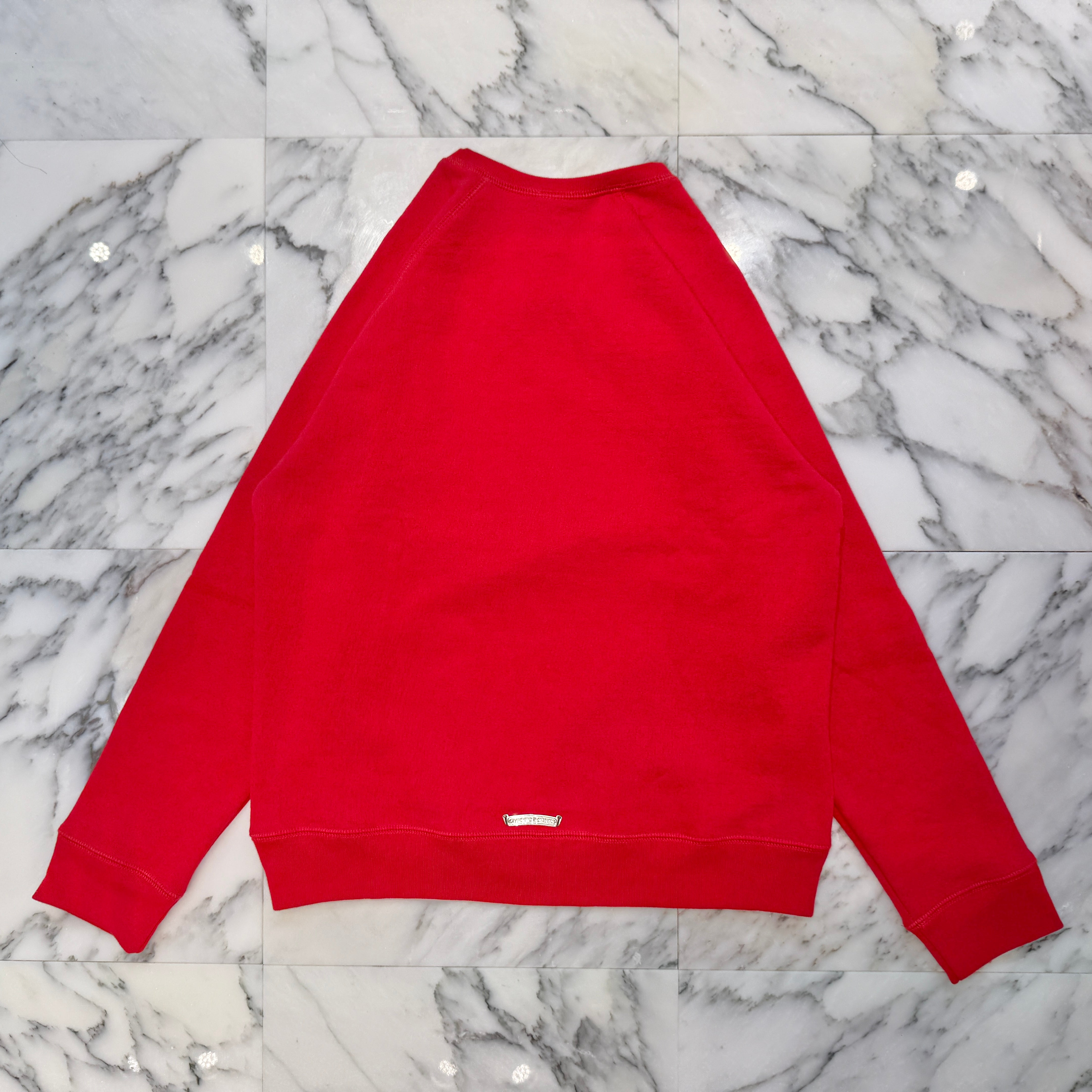 CHROME HEARTS King Taco 3 Cemetery Cross Embroidery Sweat Shirt Size M クロムハーツ キングタコ 3セメタリークロス刺繍 スウェットシャツ サイズM