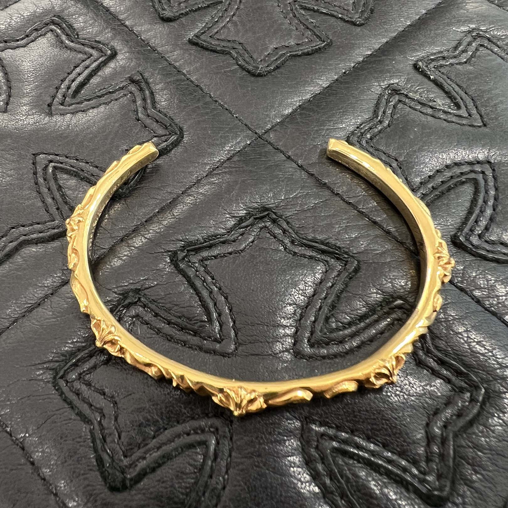 CHROME HEARTS 22K SBT BAND Bangle クロムハーツ 22K SBTバンド