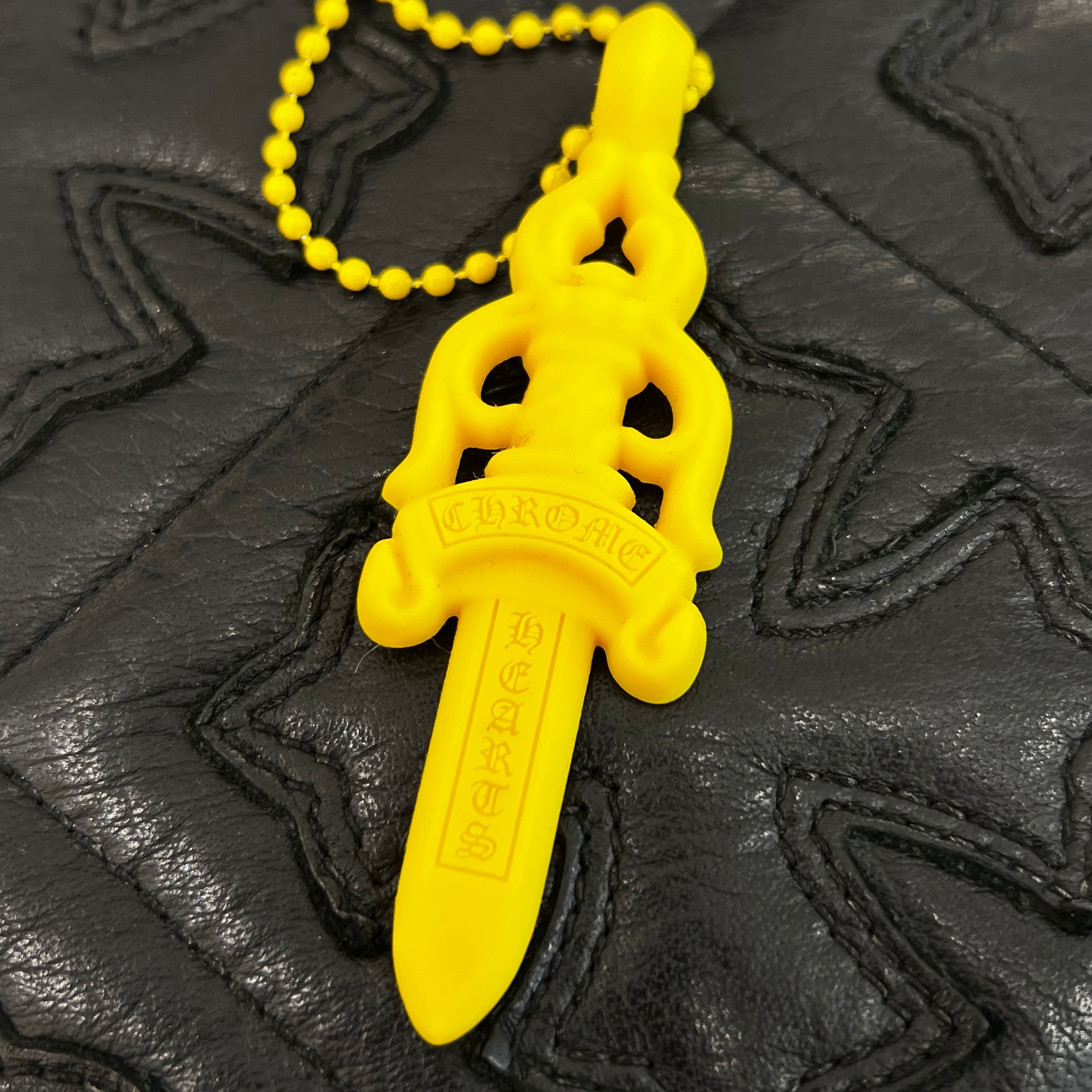 CHROME HEARTS Large Dagger Silicon Rubber Necklace クロムハーツ ラージ ダガー シリコンラバー ネックレス