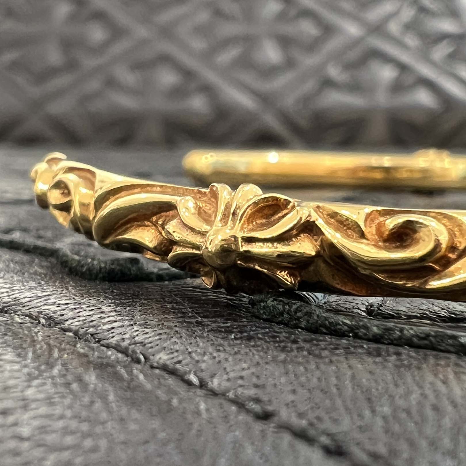 CHROME HEARTS 22K SBT BAND Bangle クロムハーツ 22K SBTバンド